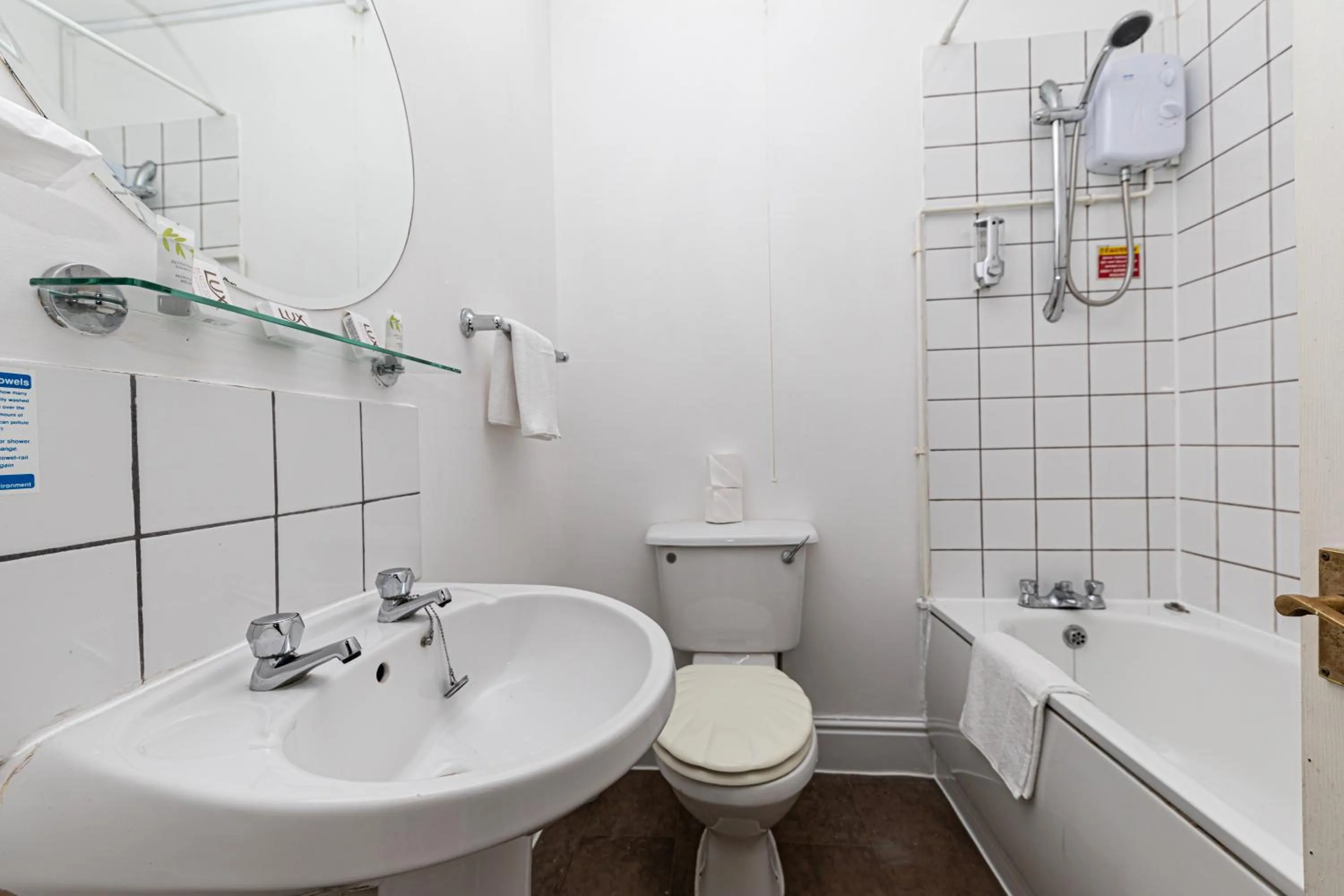 Bathroom in The Manor Hotel