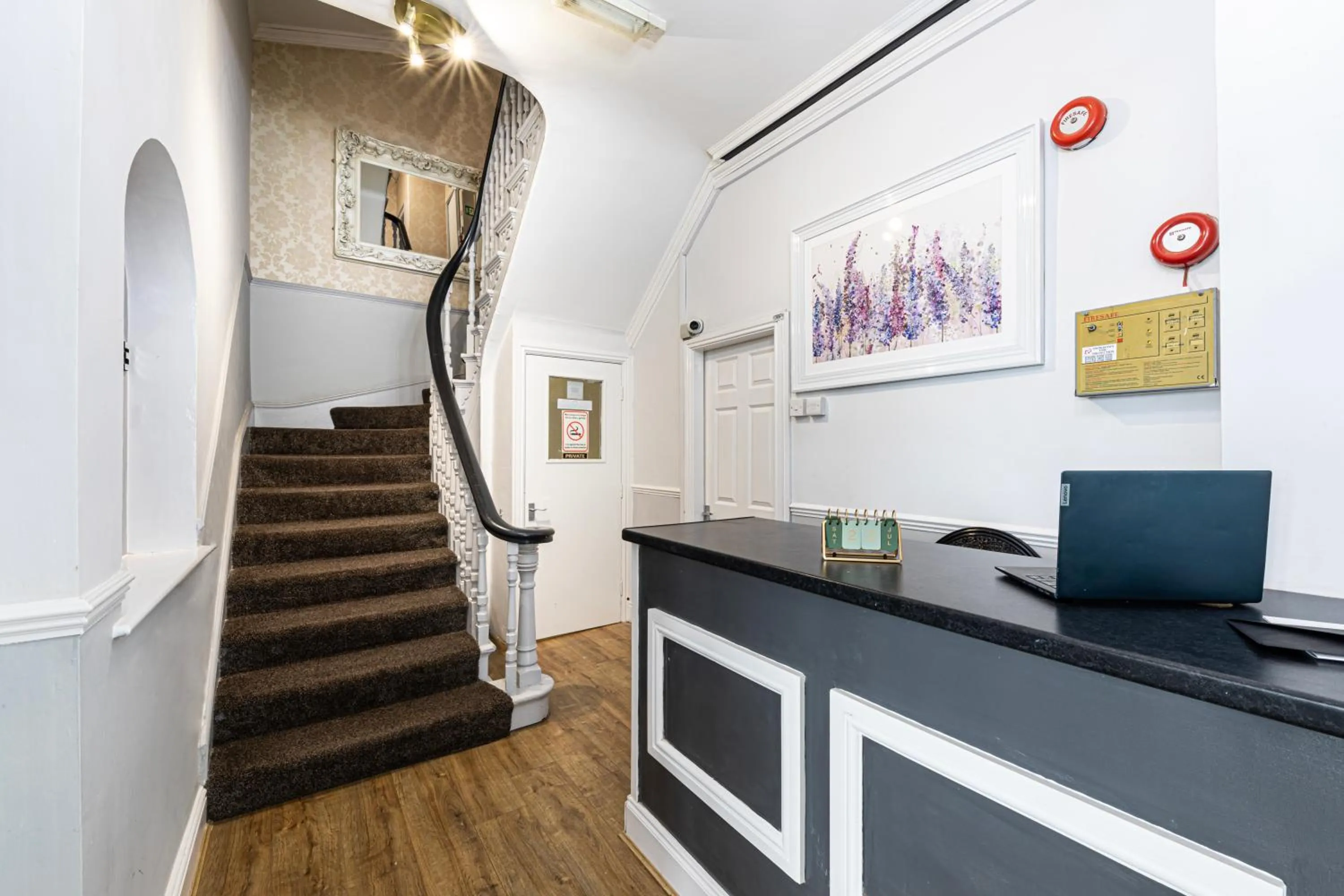 Lobby or reception in The Manor Hotel