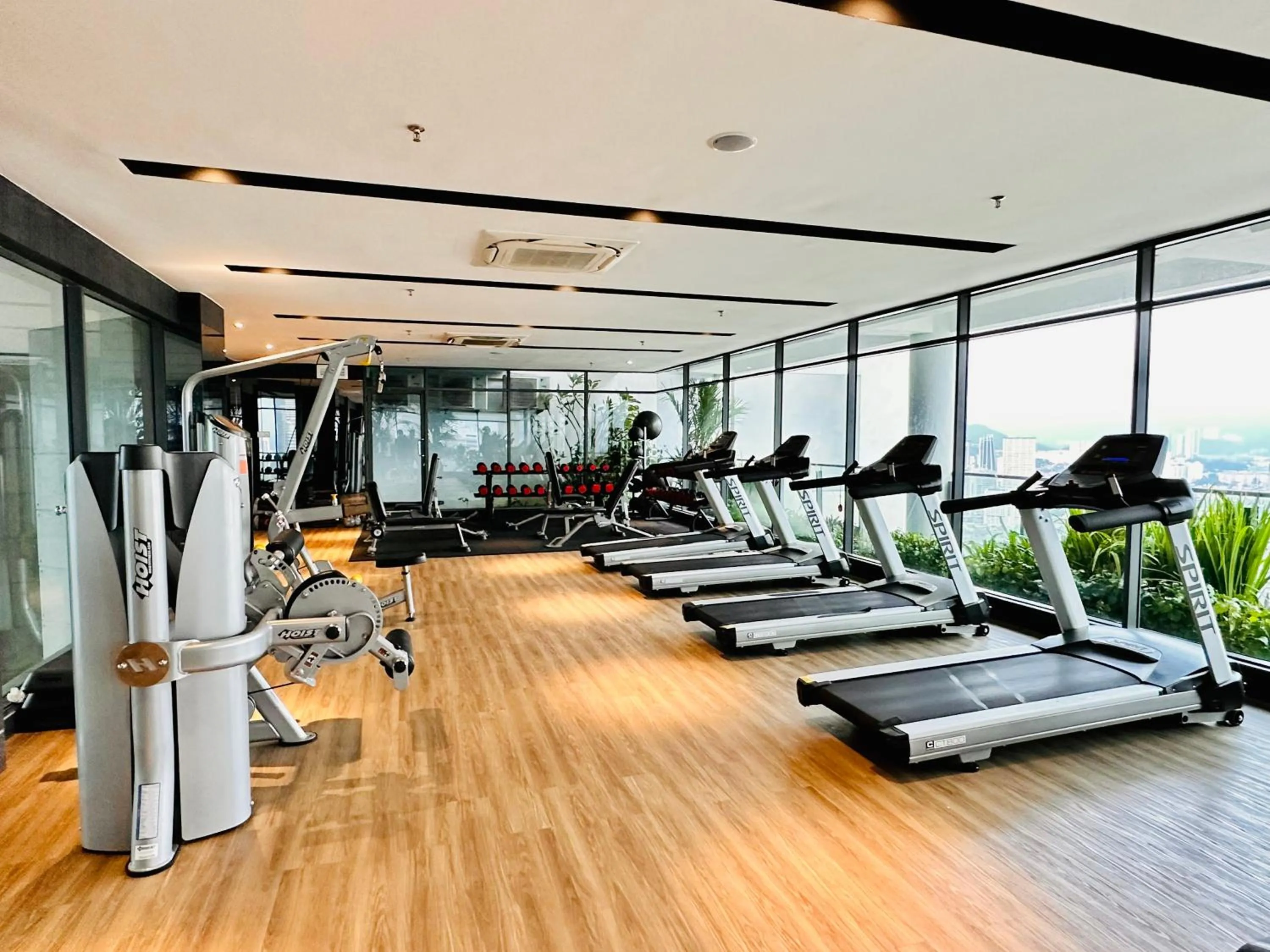 Fitness centre/facilities in The Luxe Colony KLCC By AZHA