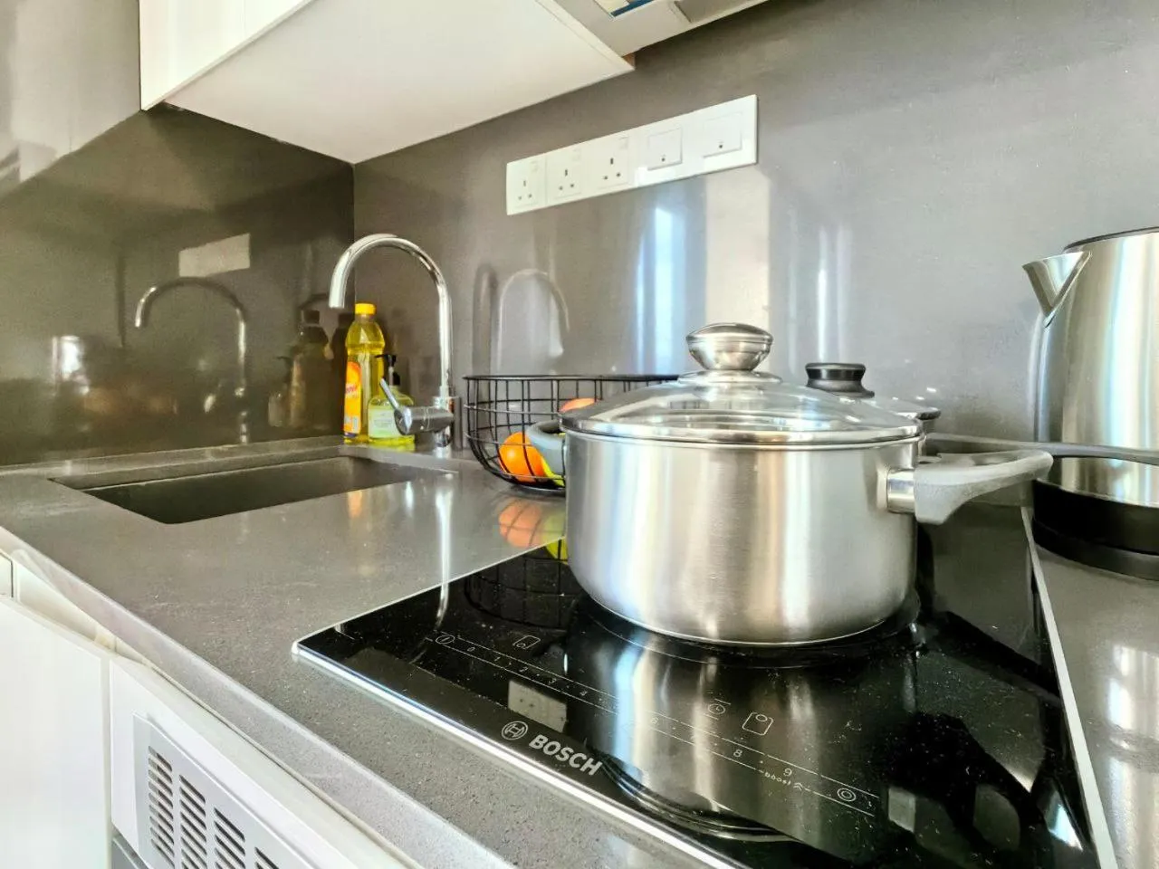 Kitchen or kitchenette in The Luxe Colony KLCC By AZHA