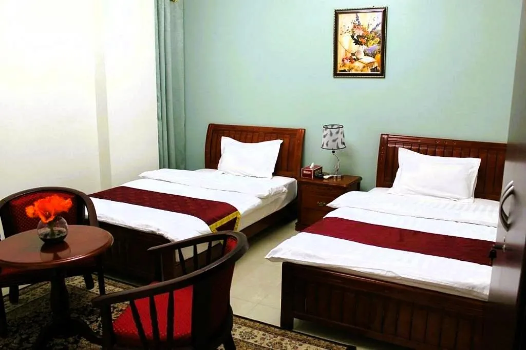 Bed in Bahla Hotel Apartments