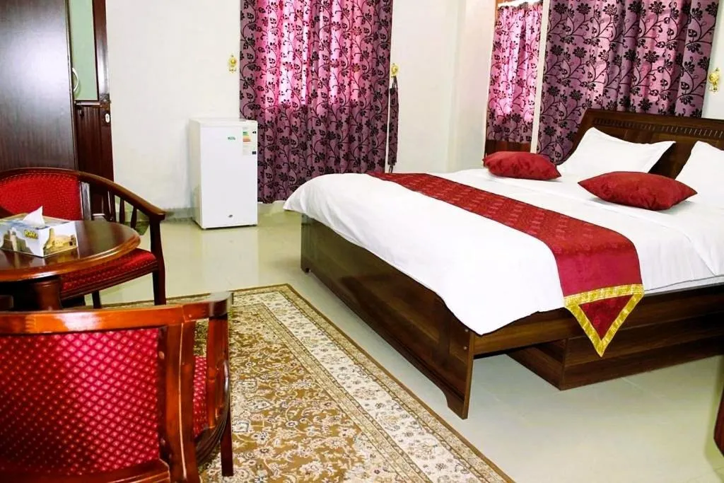 Bed in Bahla Hotel Apartments