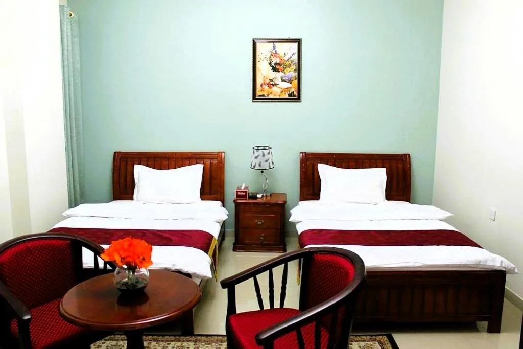 Bed in Bahla Hotel Apartments