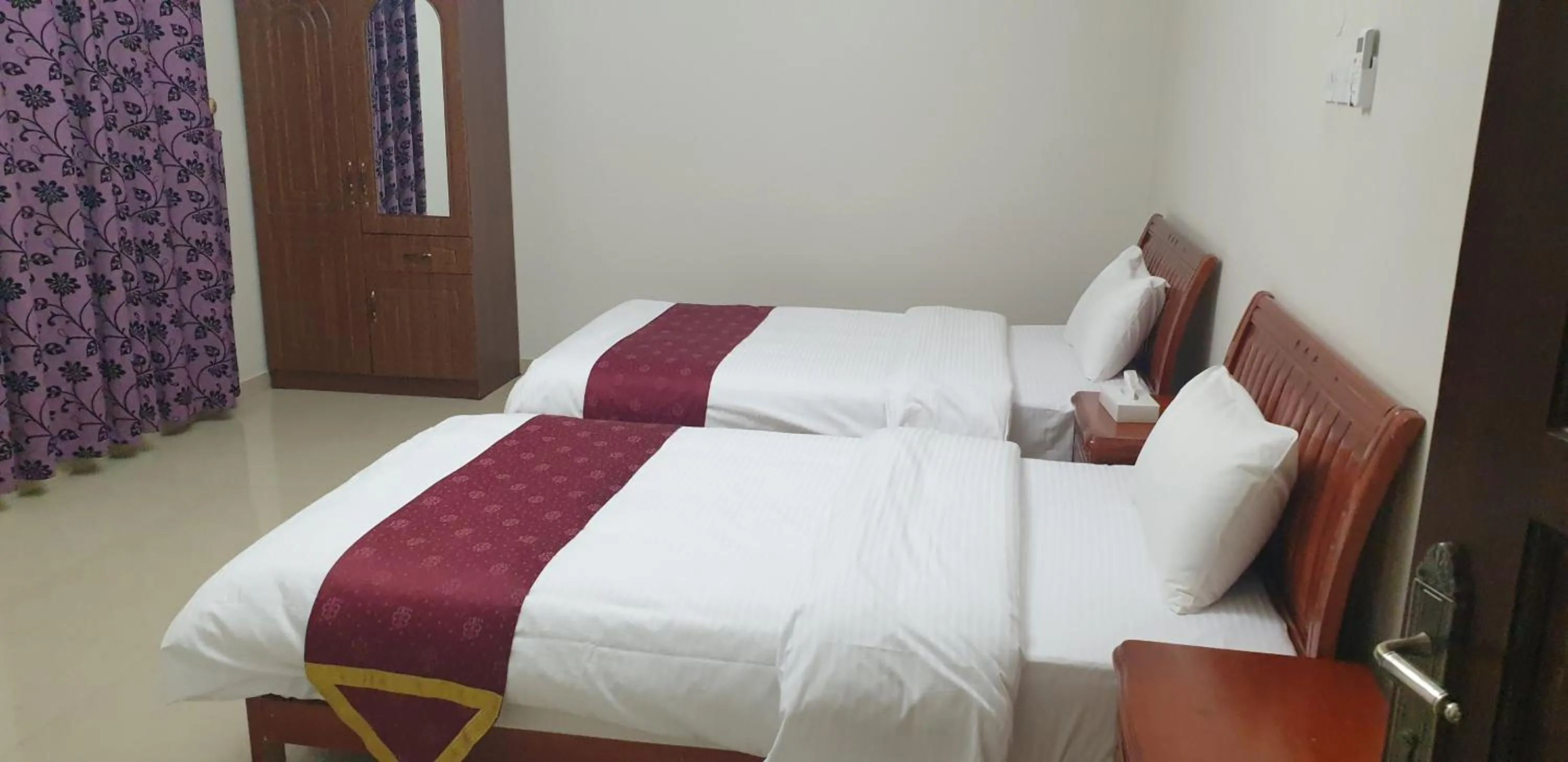 Bed in Bahla Hotel Apartments