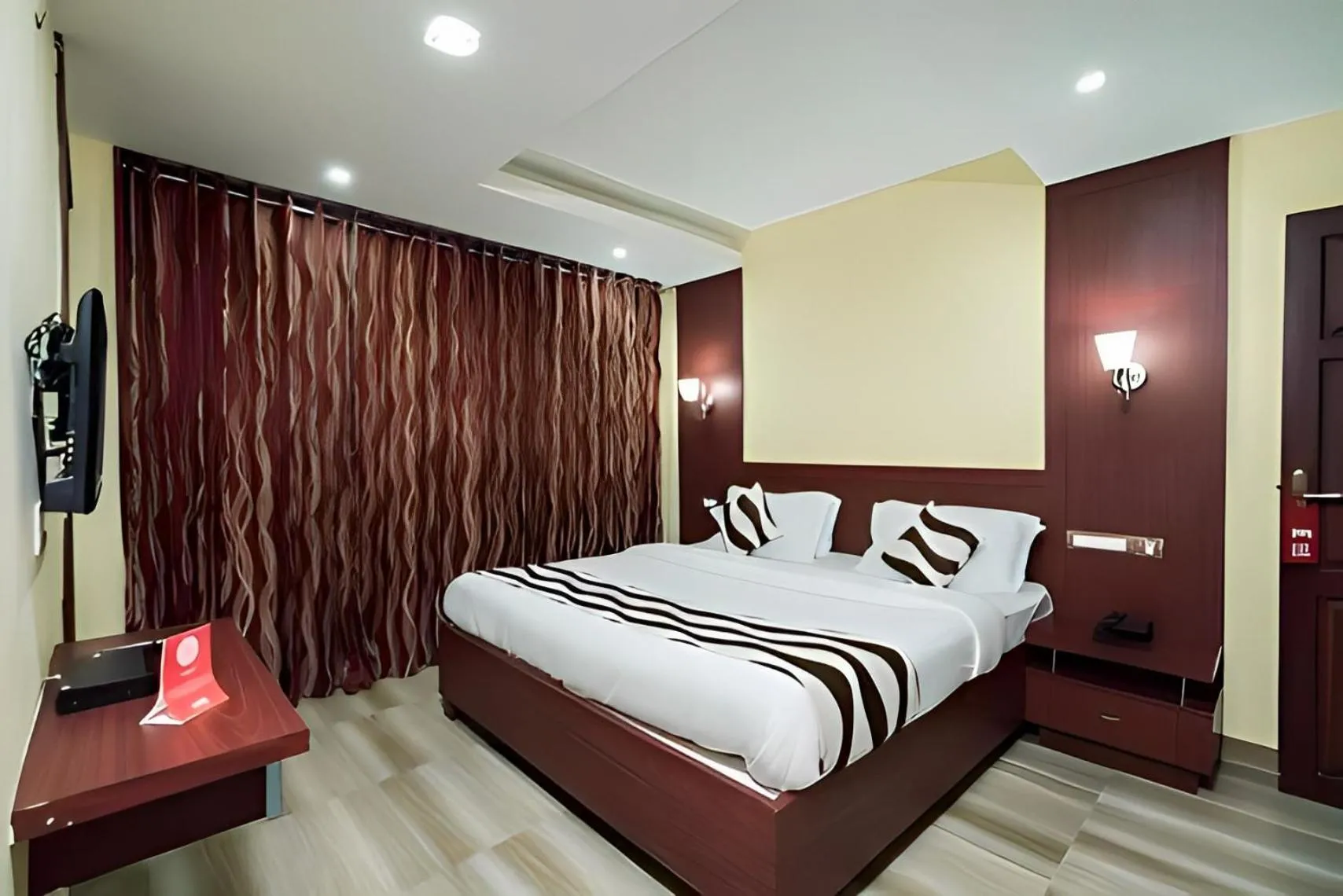 Bed in Greenland Residency