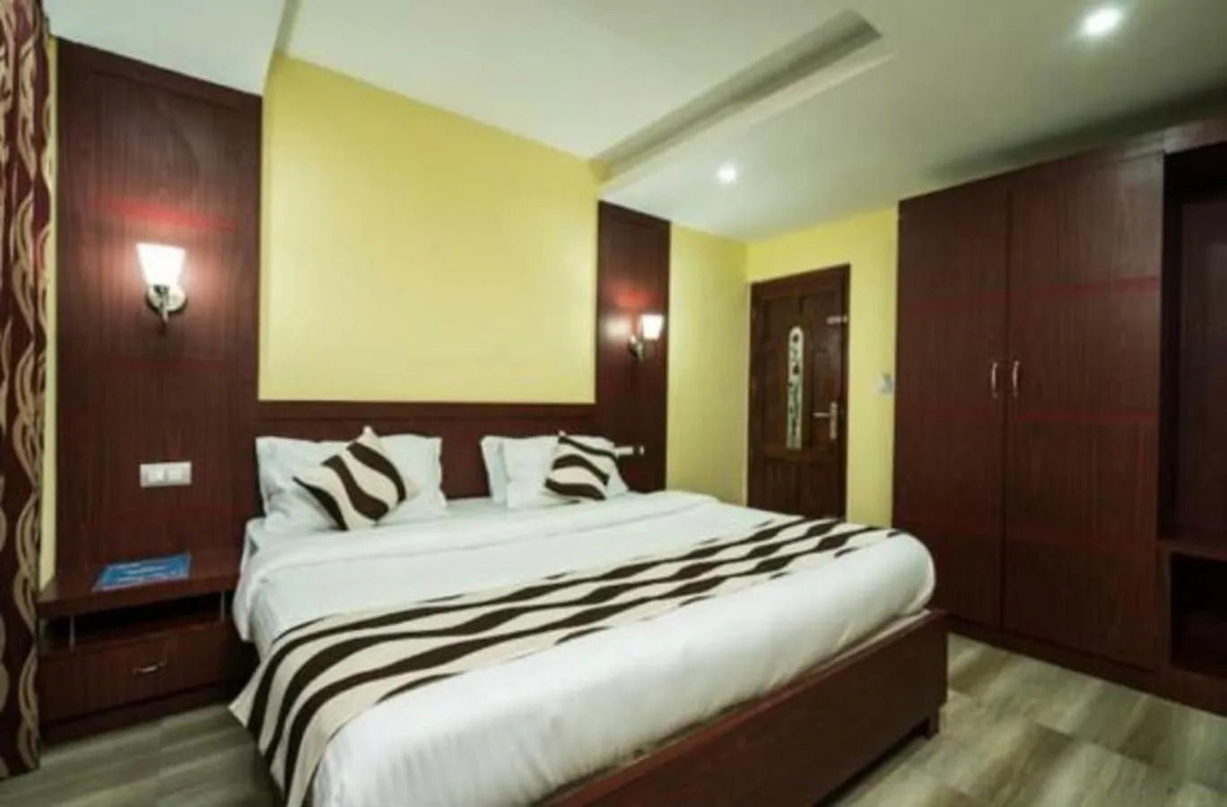 Bed in Greenland Residency