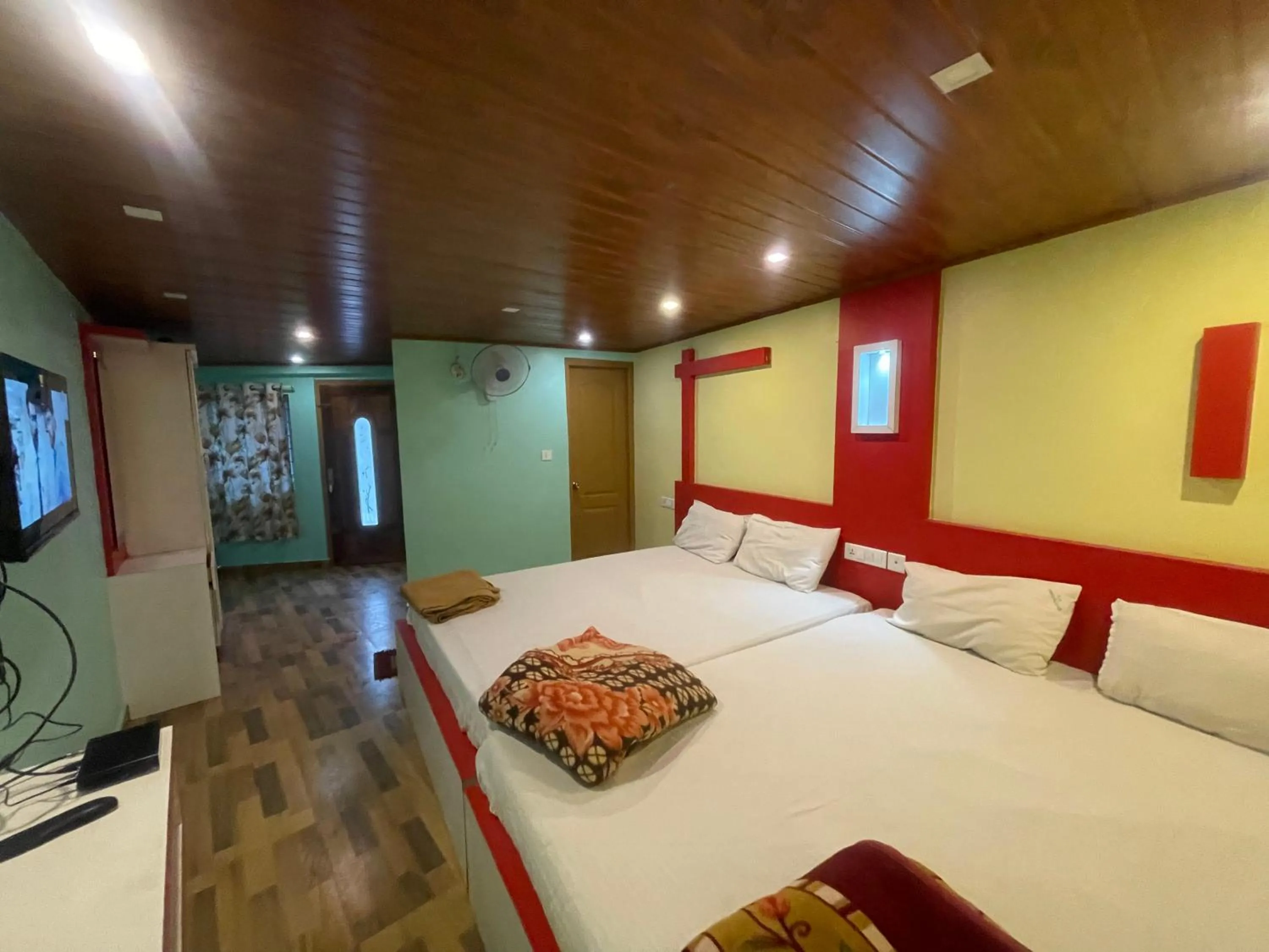 Bed in Greenland Residency
