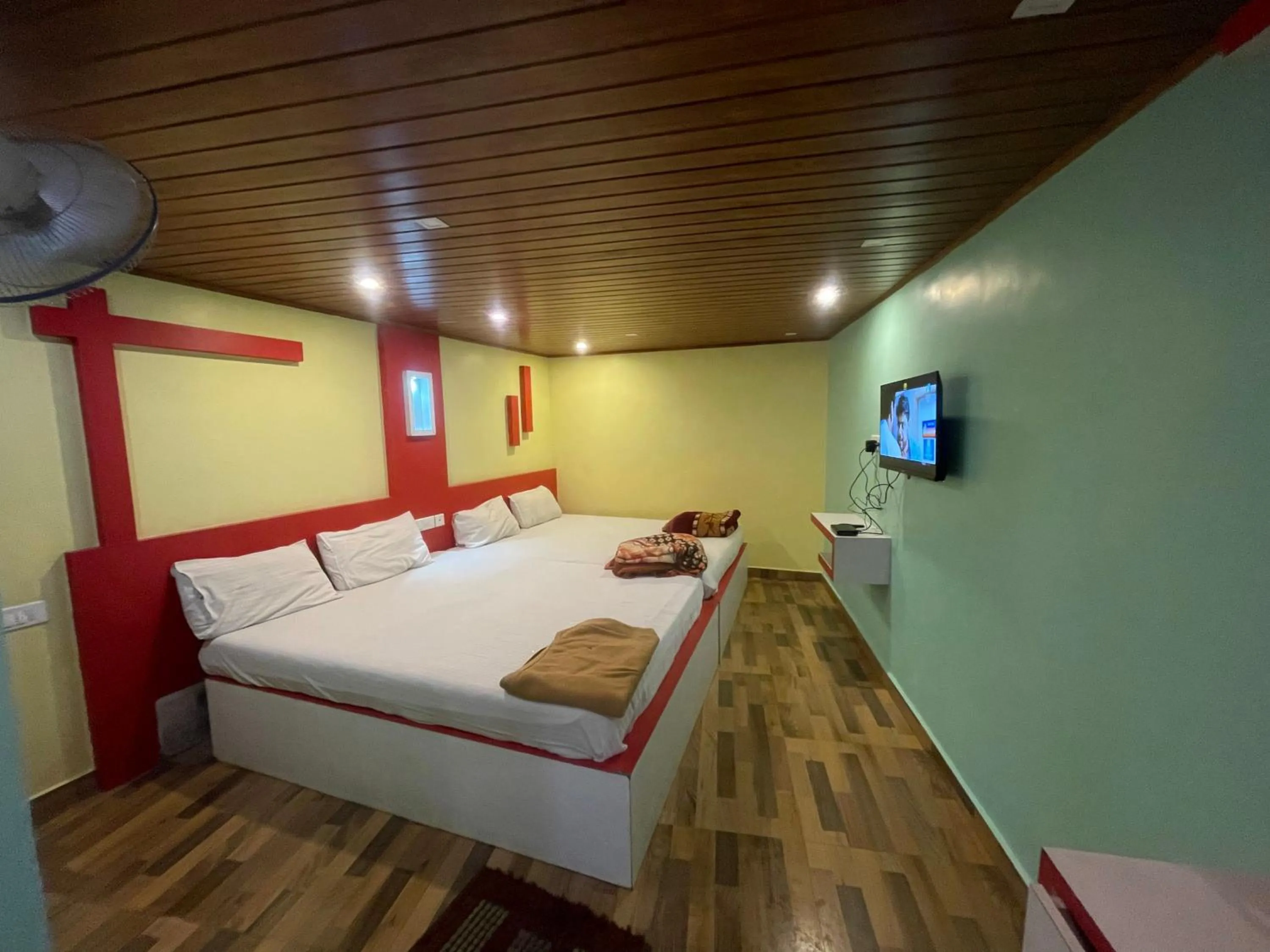 Bed in Greenland Residency