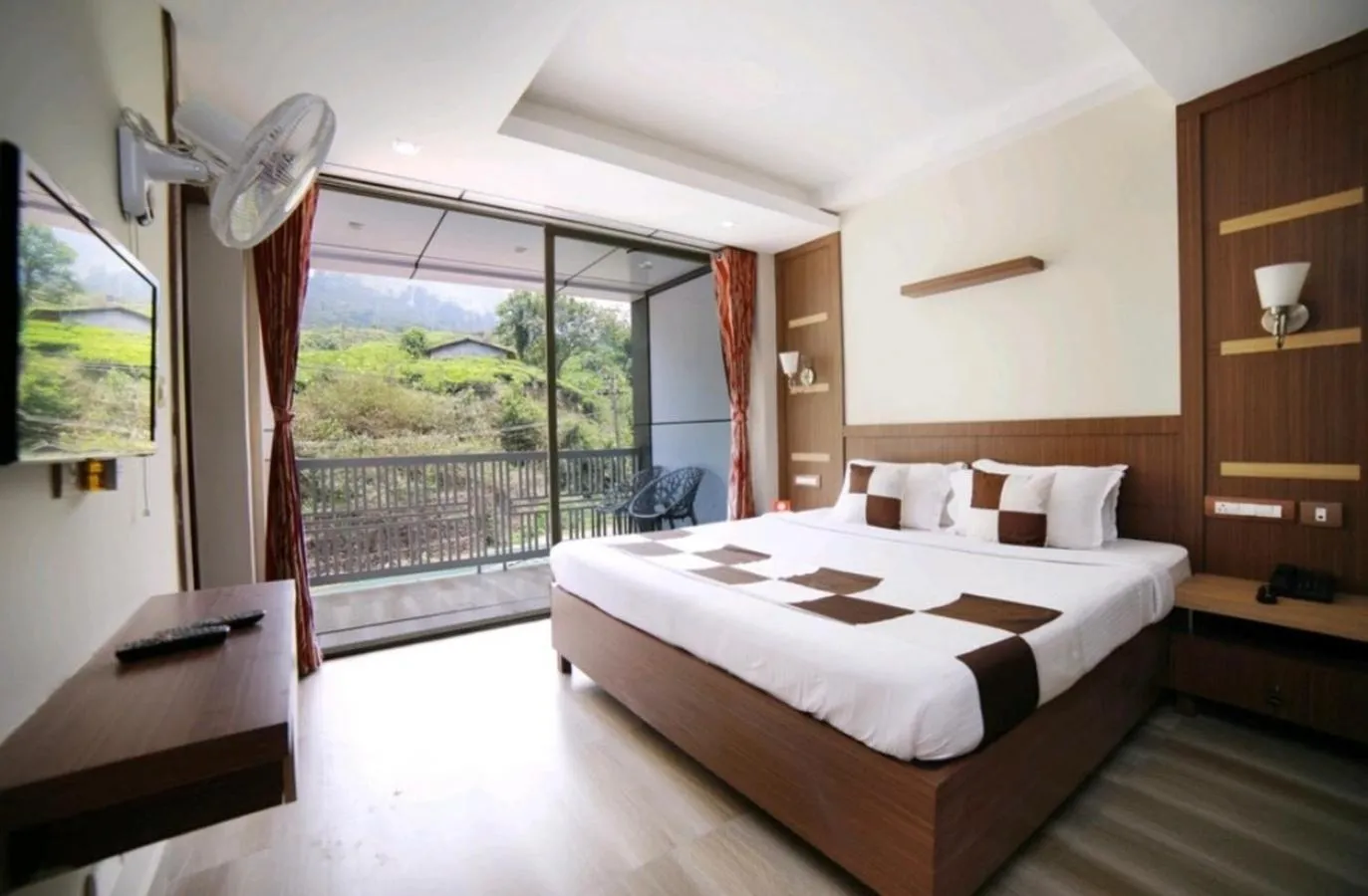 Bed in Greenland Residency