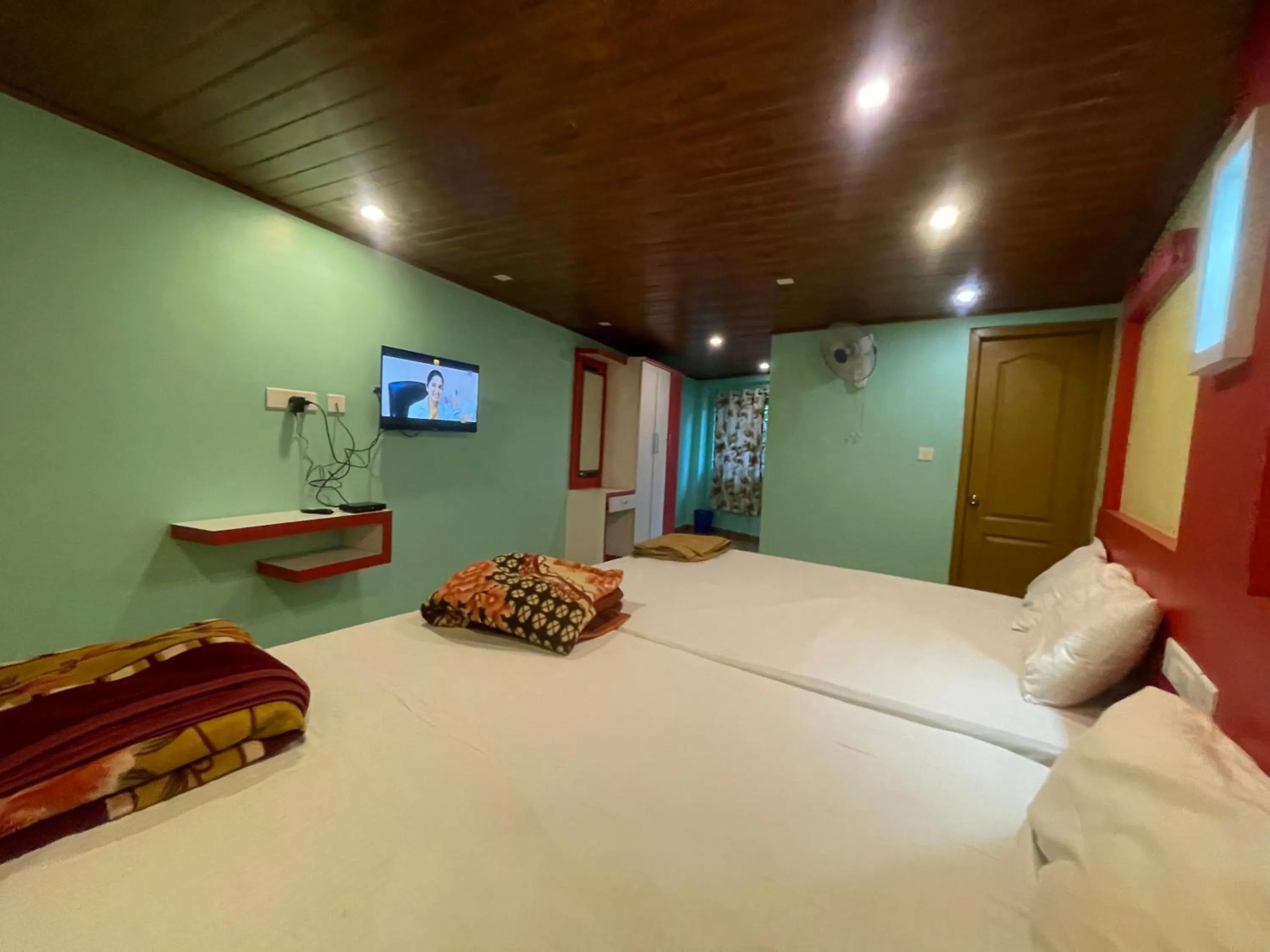 Bed in Greenland Residency