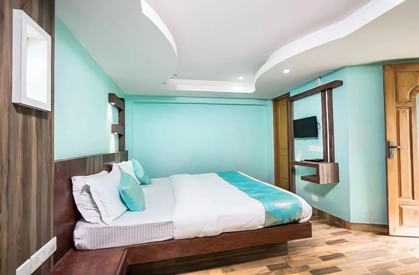 Bed in Greenland Residency