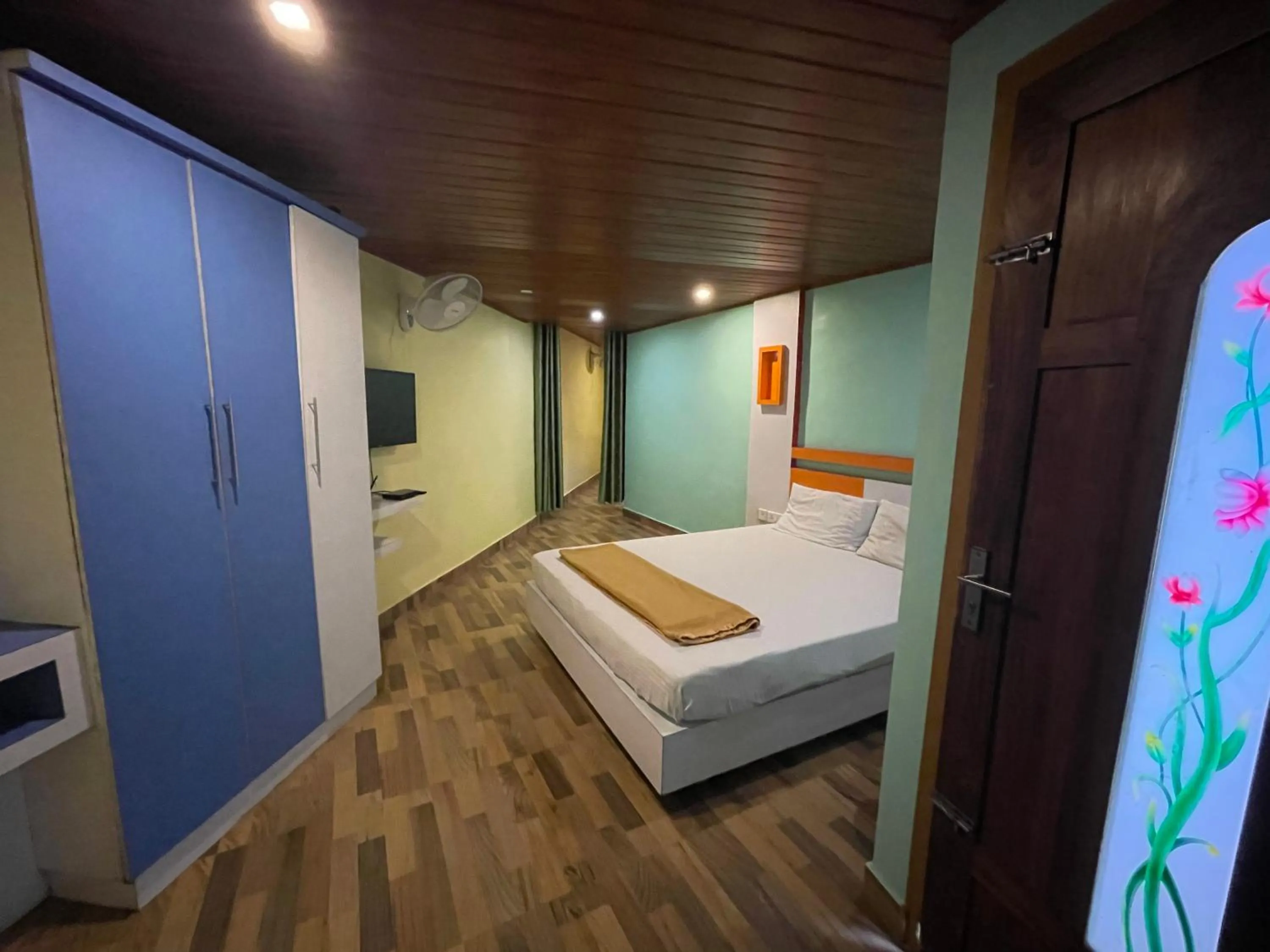 Bedroom, Bed in Greenland Residency
