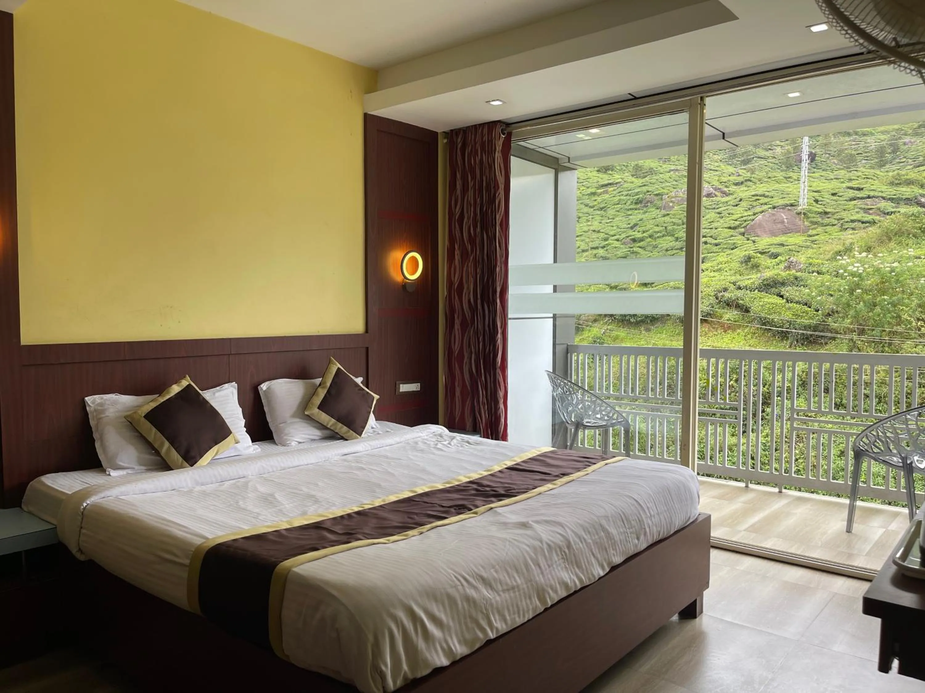 Bed in Greenland Residency