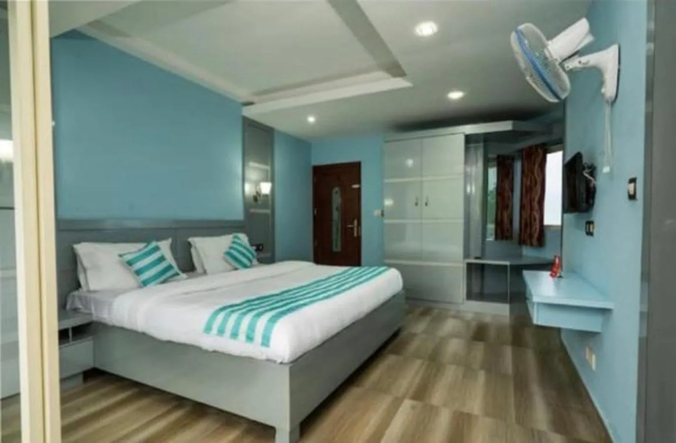 Bed in Greenland Residency