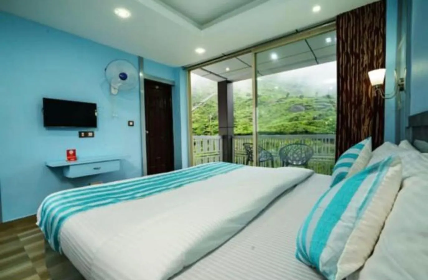 Bed in Greenland Residency