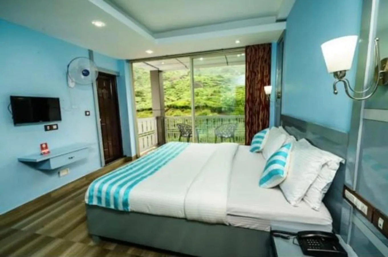 Bed in Greenland Residency