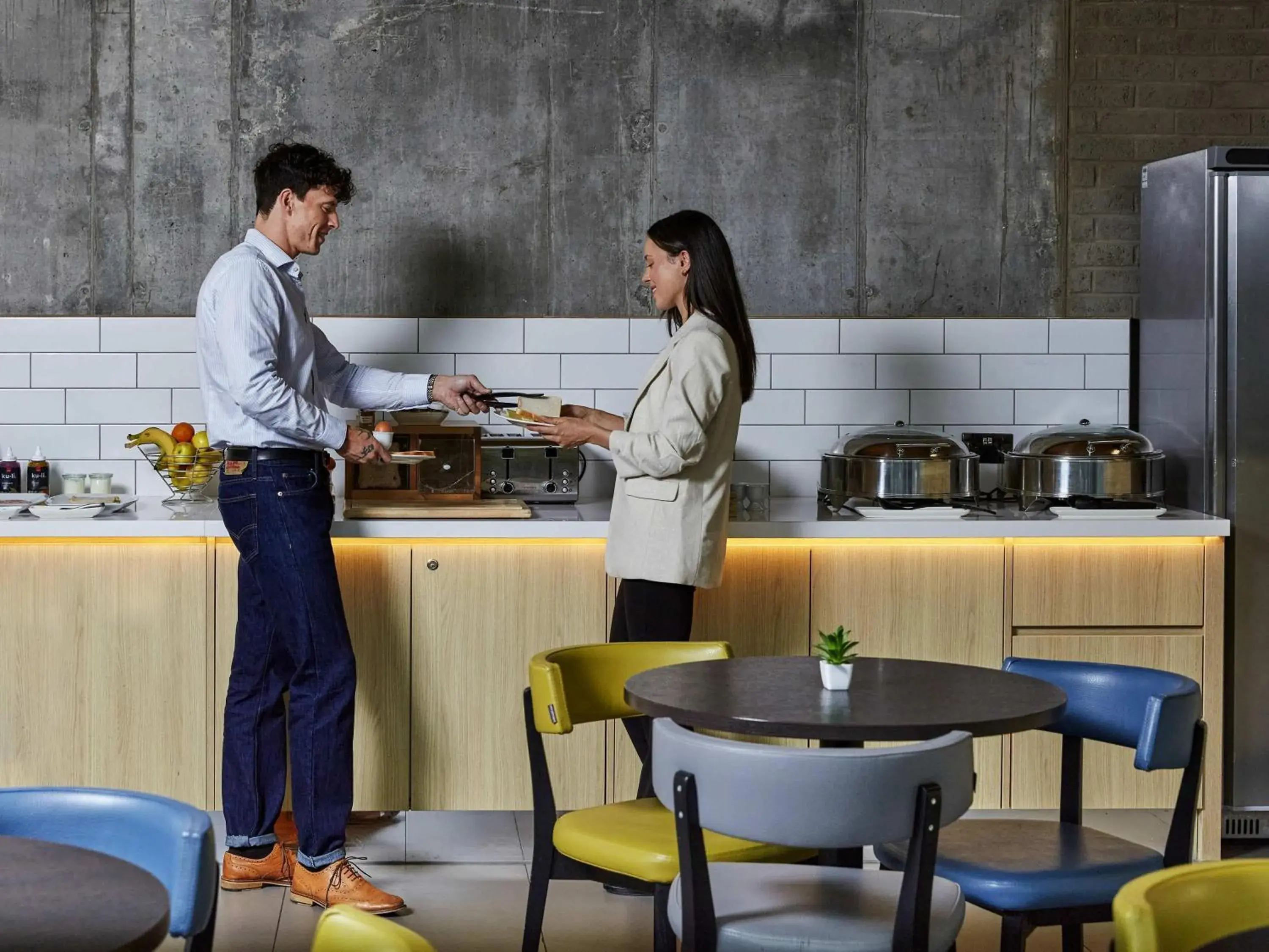 Breakfast in Aparthotel Adagio London Brentford Breakfast in Aparthotel Adagio London Brentford