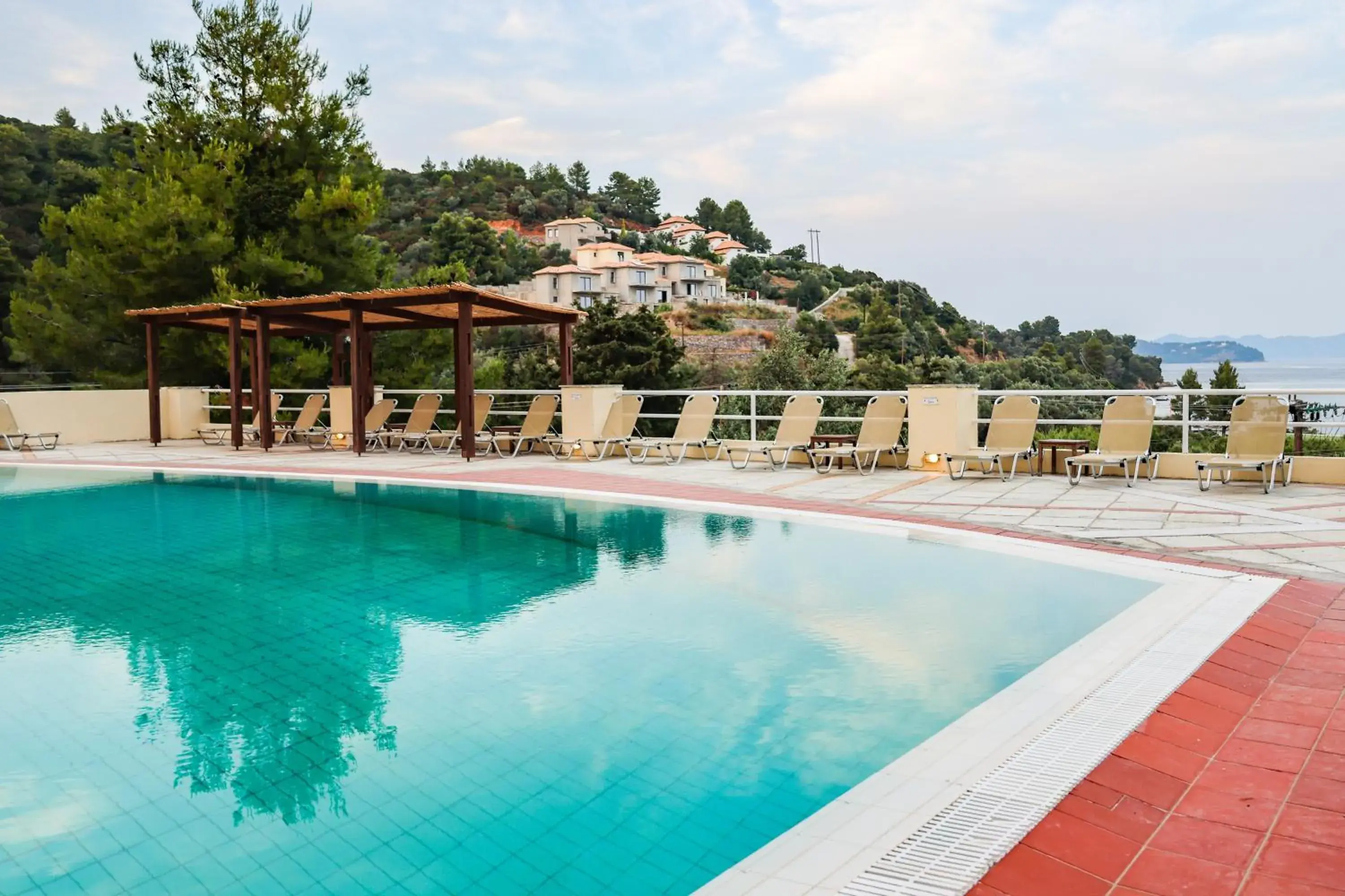 Swimming pool in Kanapitsa Mare Hotel Swimming pool in Kanapitsa Mare Hotel