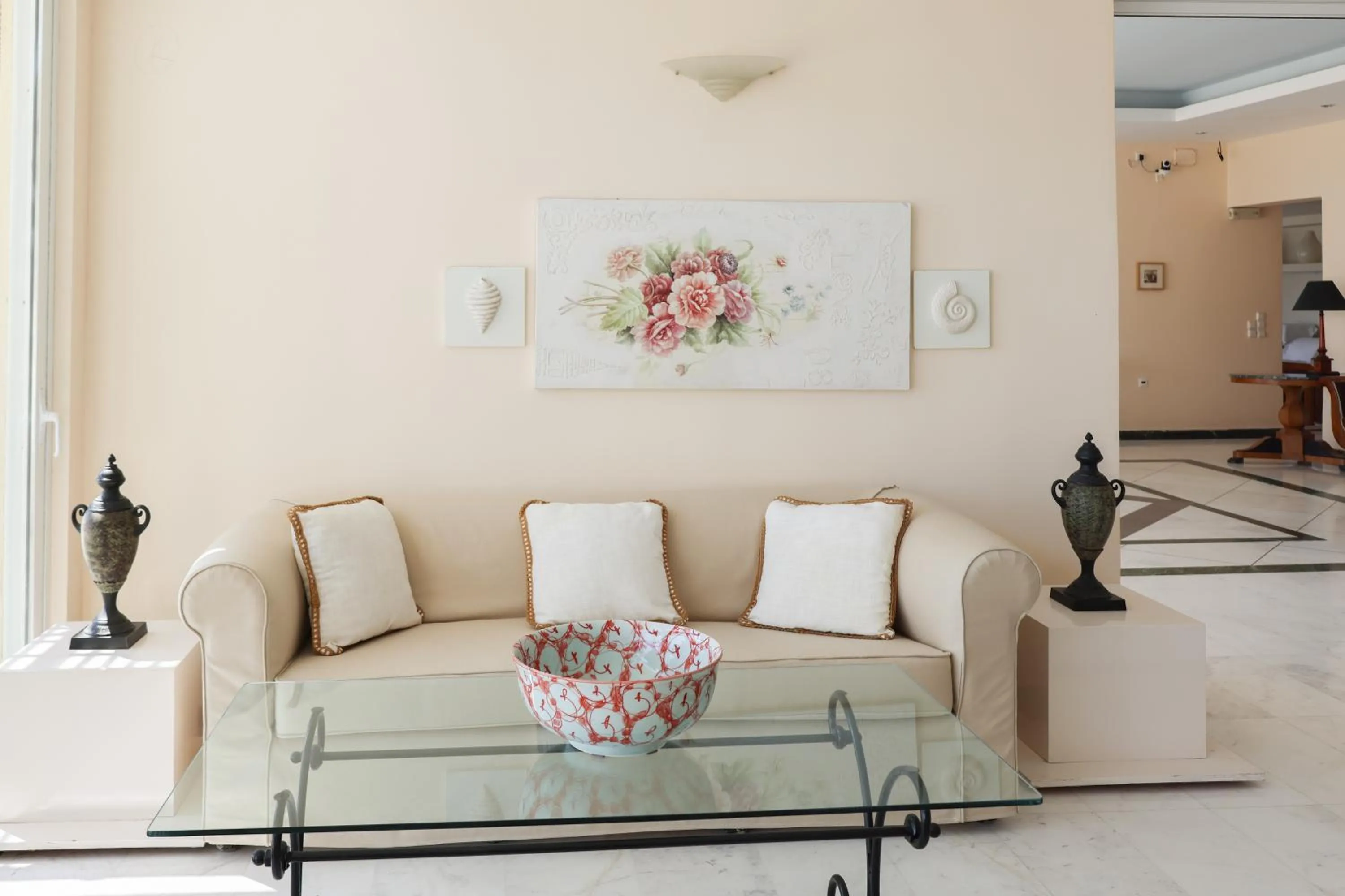 Living room in Kanapitsa Mare Hotel