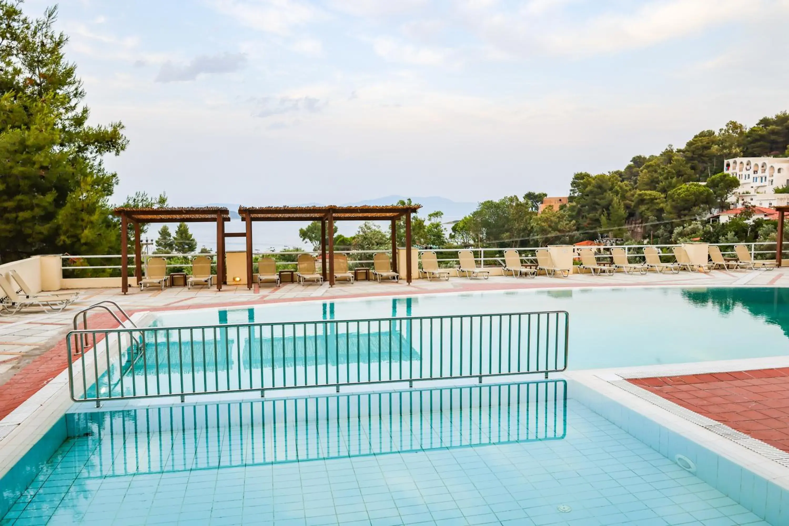 Pool view in Kanapitsa Mare Hotel Pool view in Kanapitsa Mare Hotel