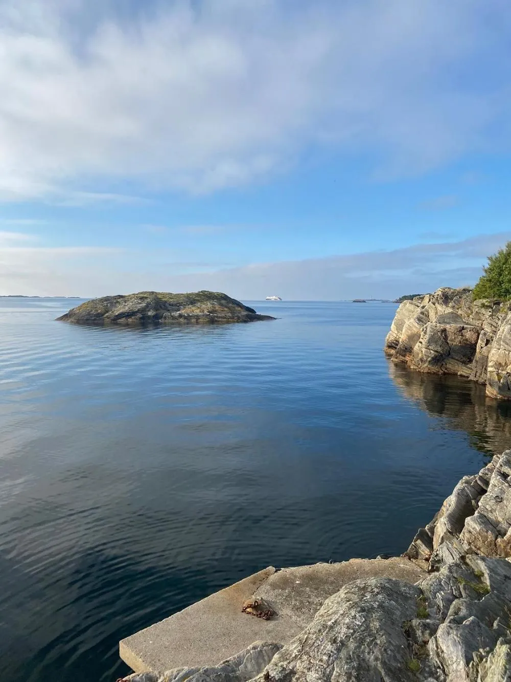 Sea view in Kristiansand Feriesenter