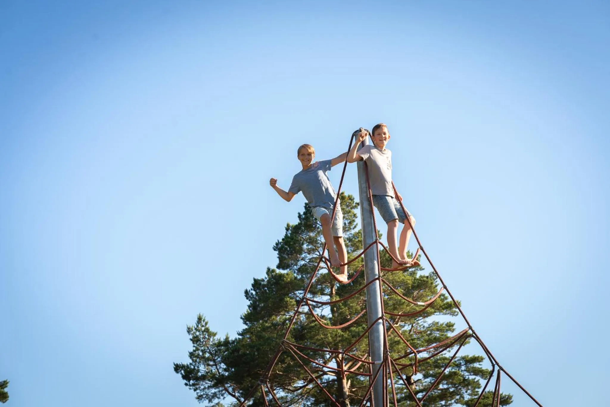 Children play ground in Kristiansand Feriesenter
