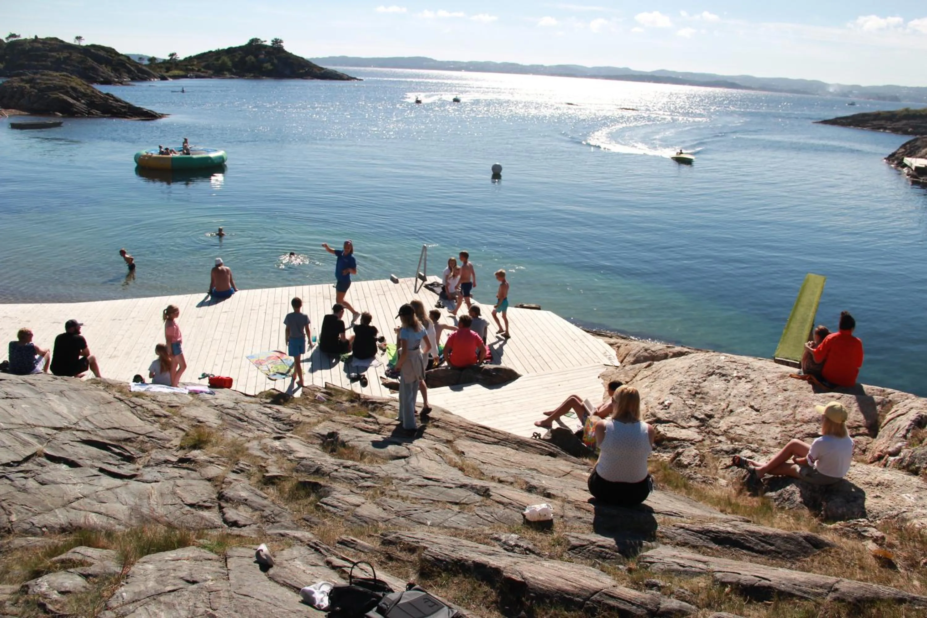 Beach in Kristiansand Feriesenter