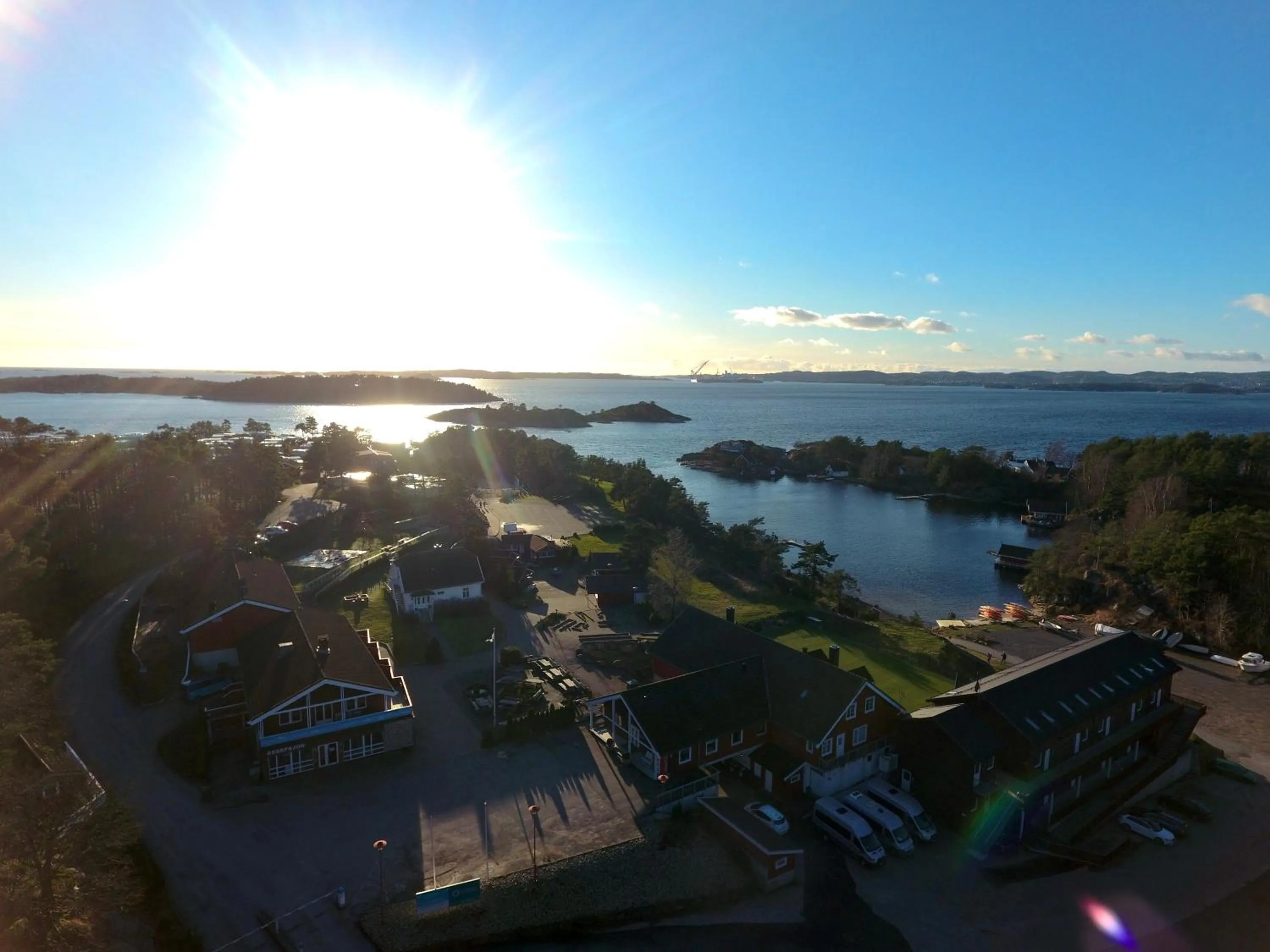 Natural landscape in Kristiansand Feriesenter