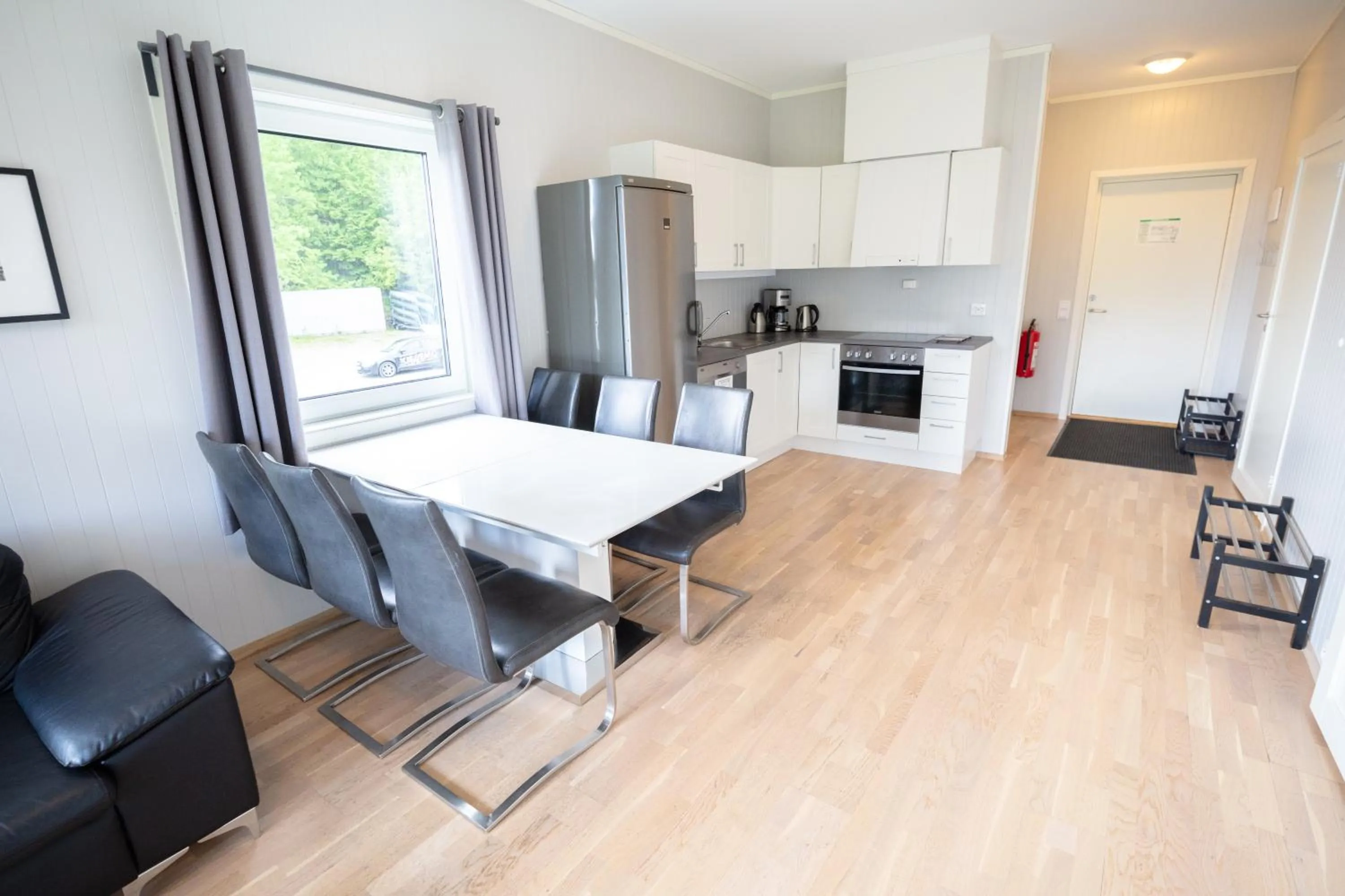 Kitchen or kitchenette in Kristiansand Feriesenter