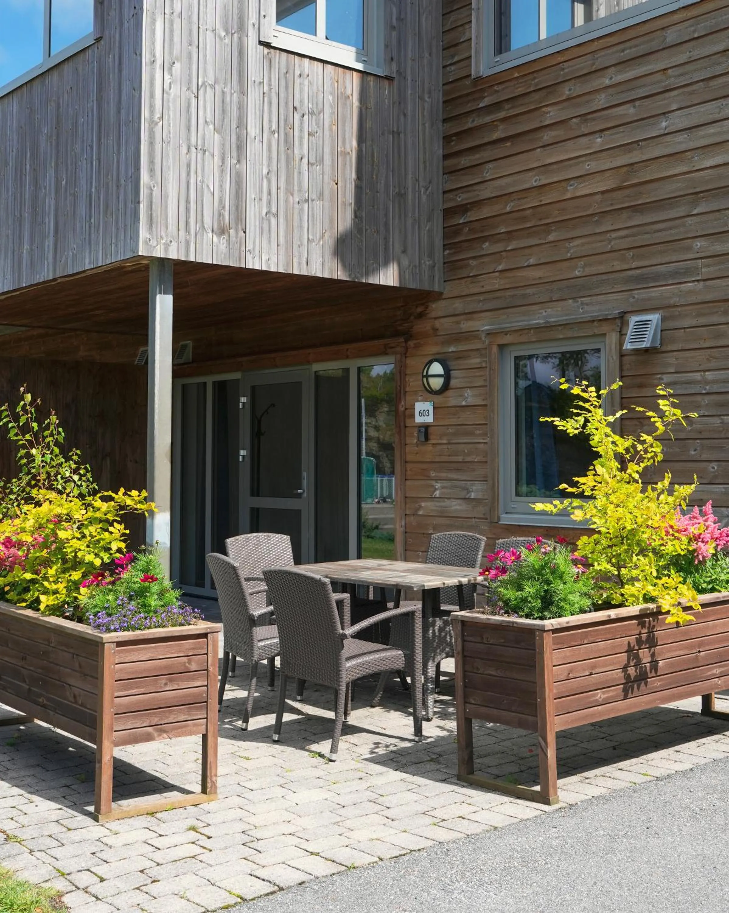 Patio in Kristiansand Feriesenter