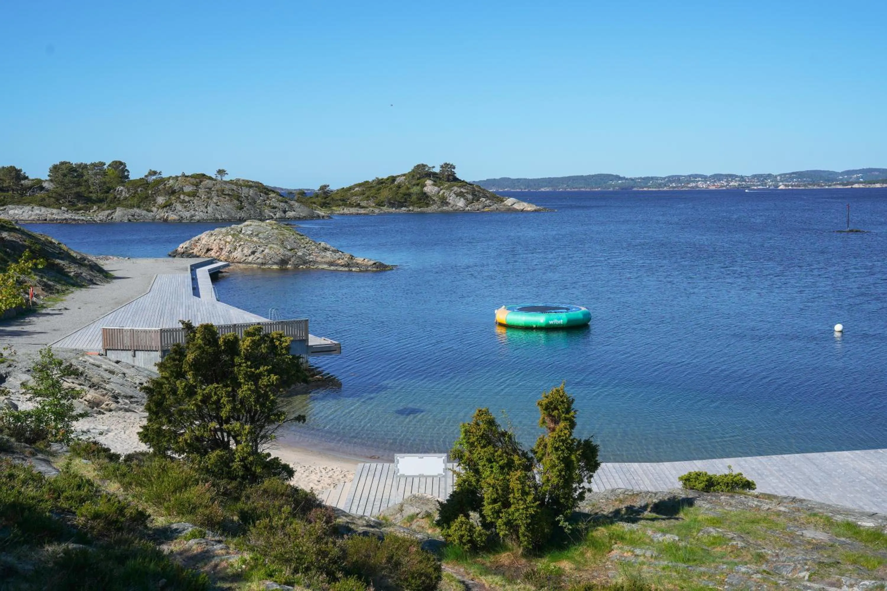 Natural landscape in Kristiansand Feriesenter