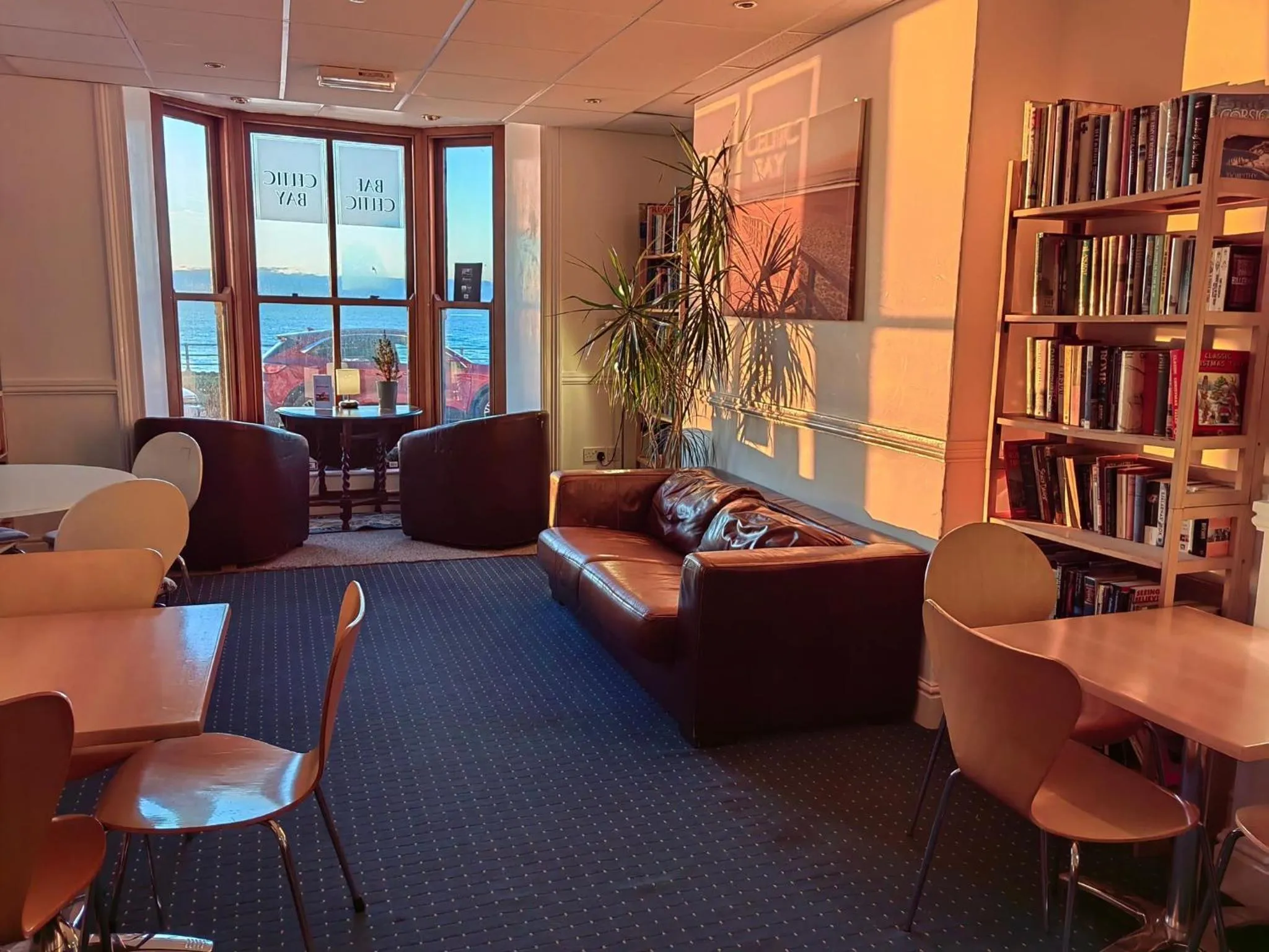 Living room in Cardigan Bay Guest House
