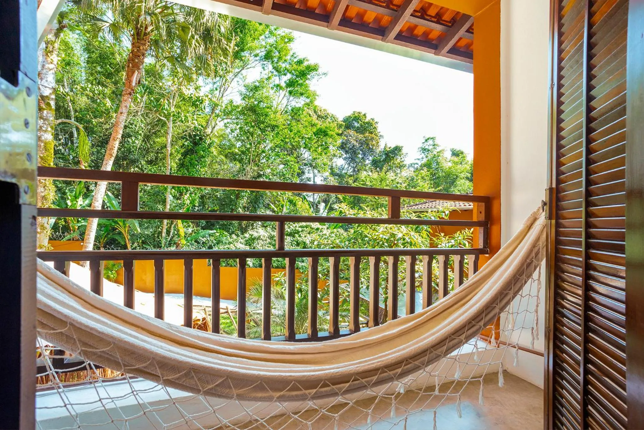 Balcony/Terrace in Pousada Aysú Maresias