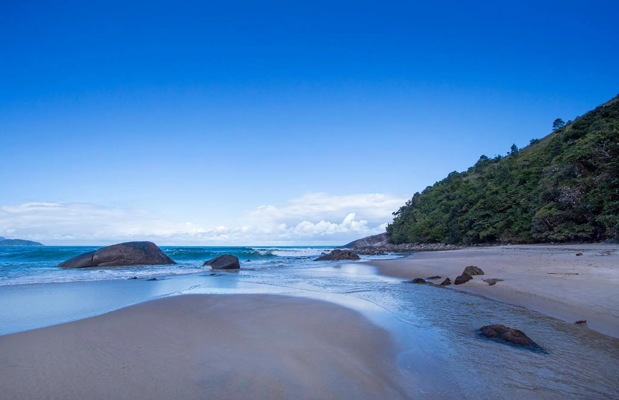 Beach in Pousada Aysú Maresias
