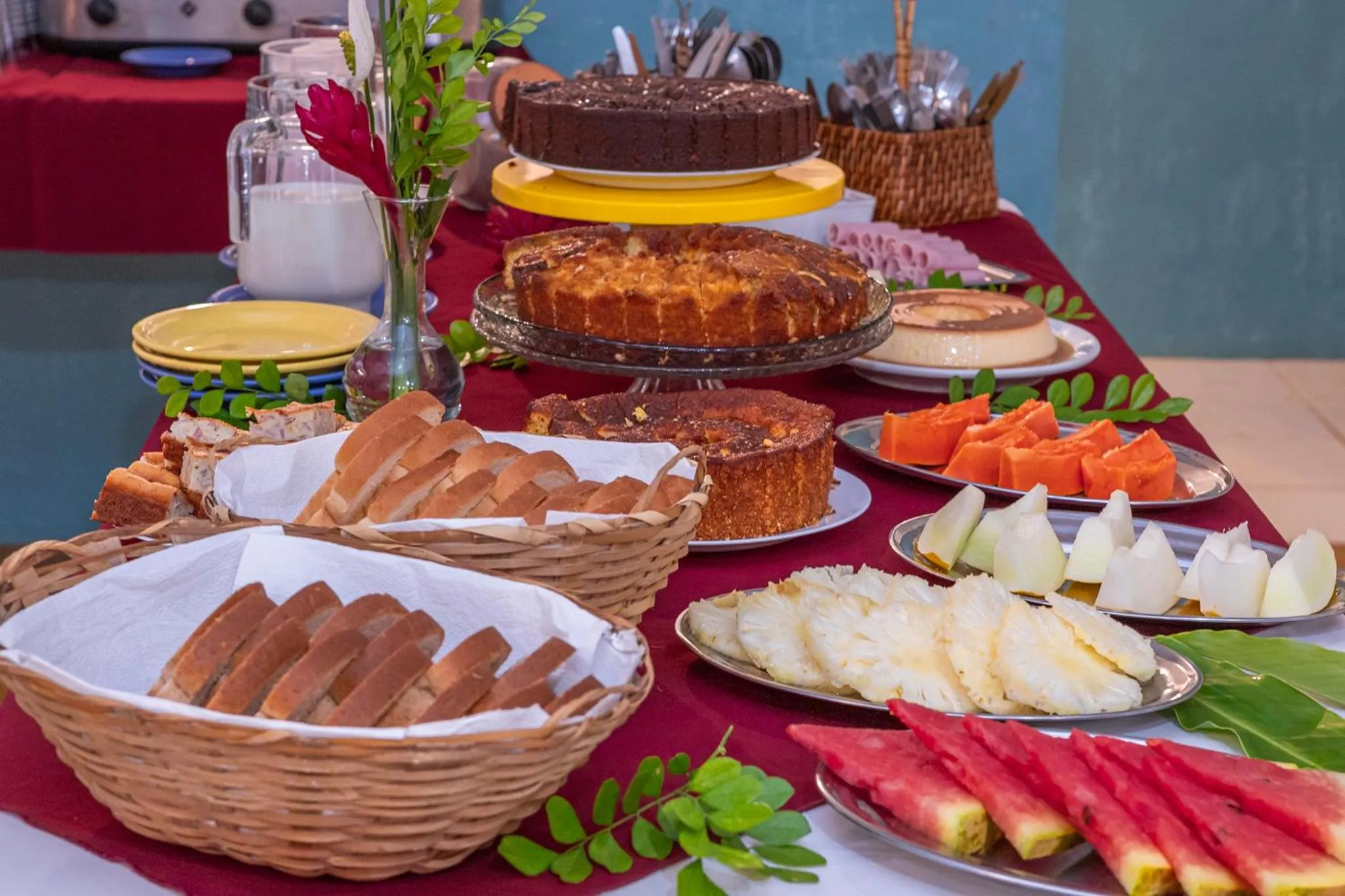 Breakfast in Pousada Aysú Maresias