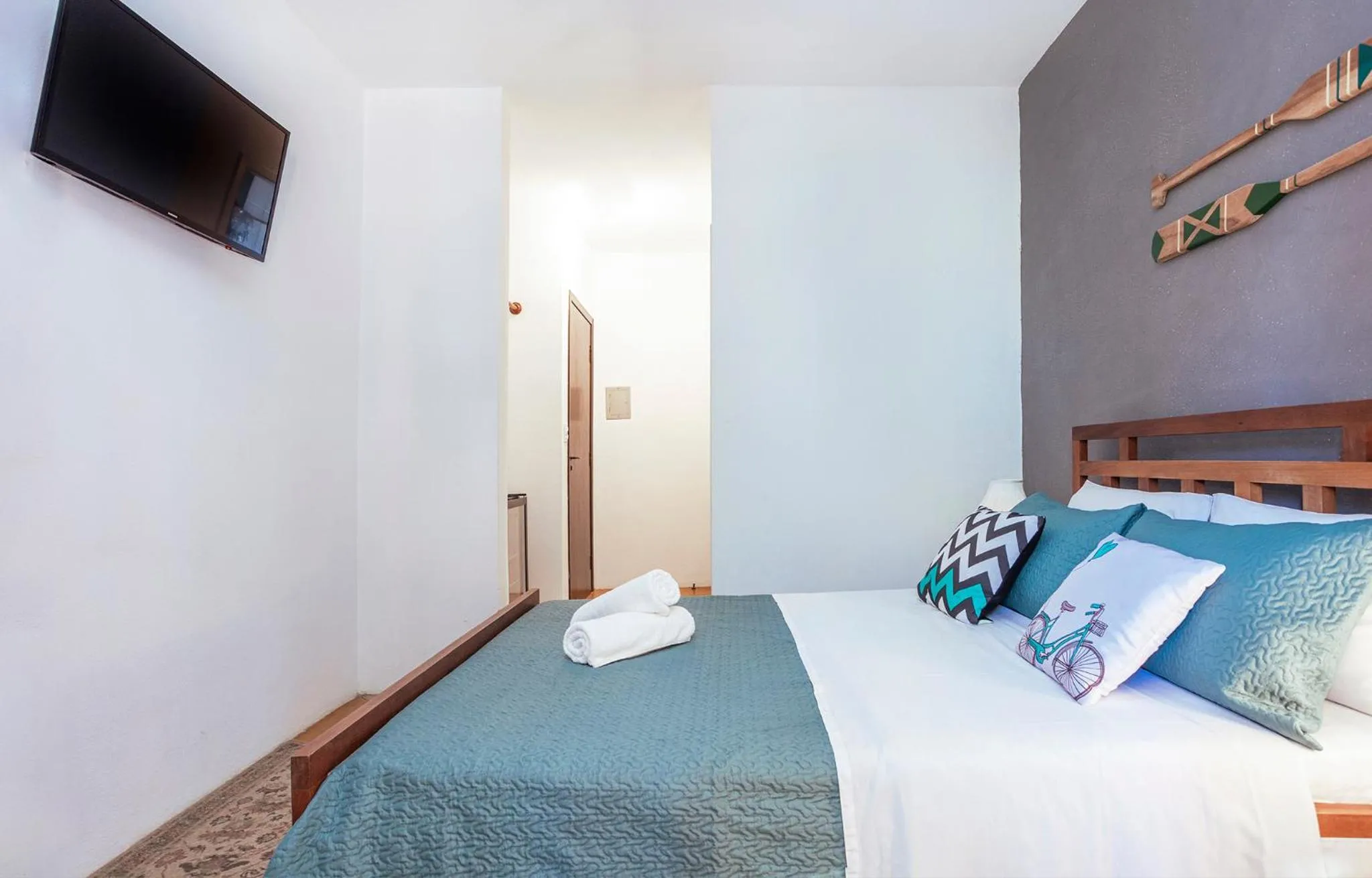 Bedroom, Bed in Pousada Aysú Maresias
