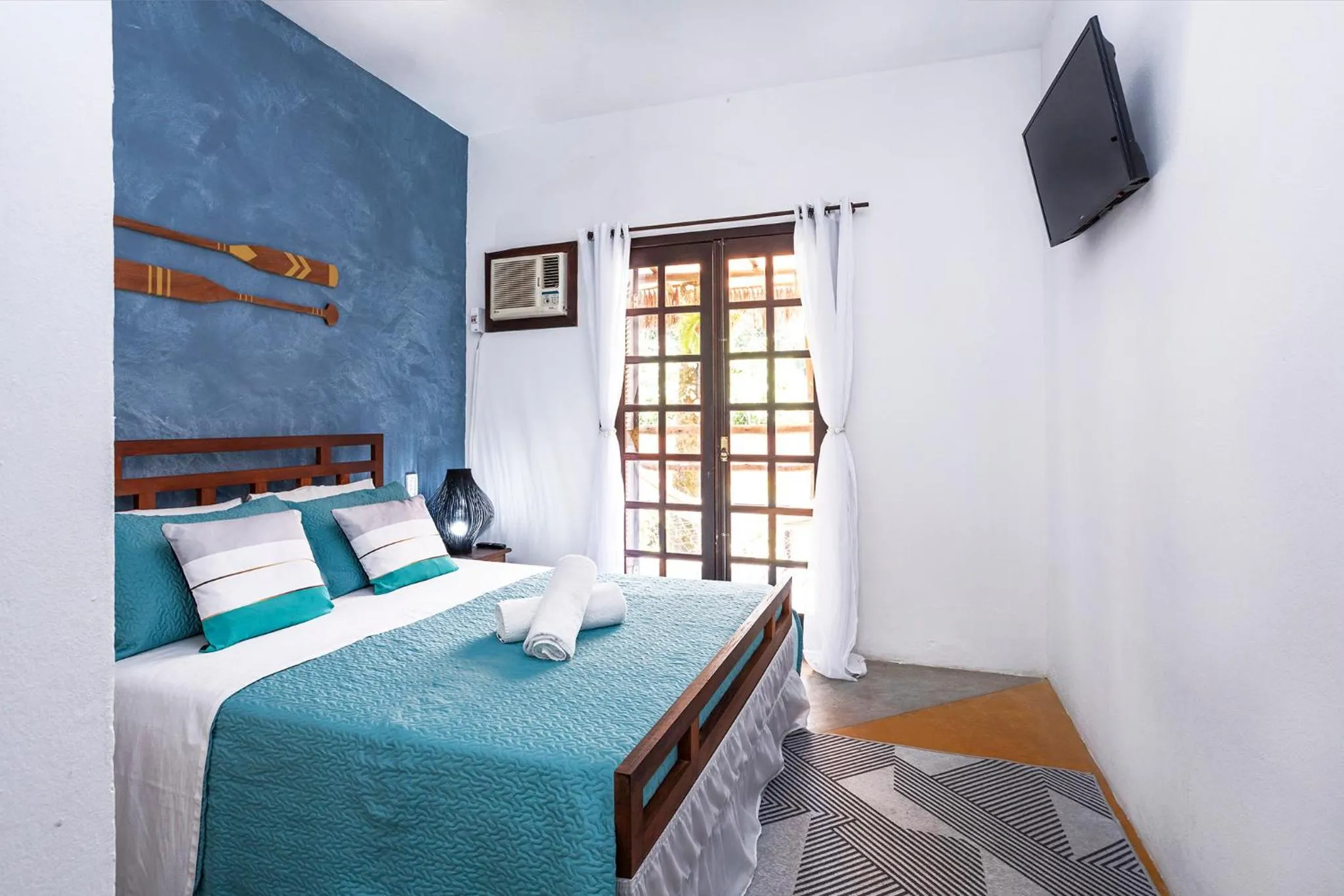 Bedroom, Bed in Pousada Aysú Maresias