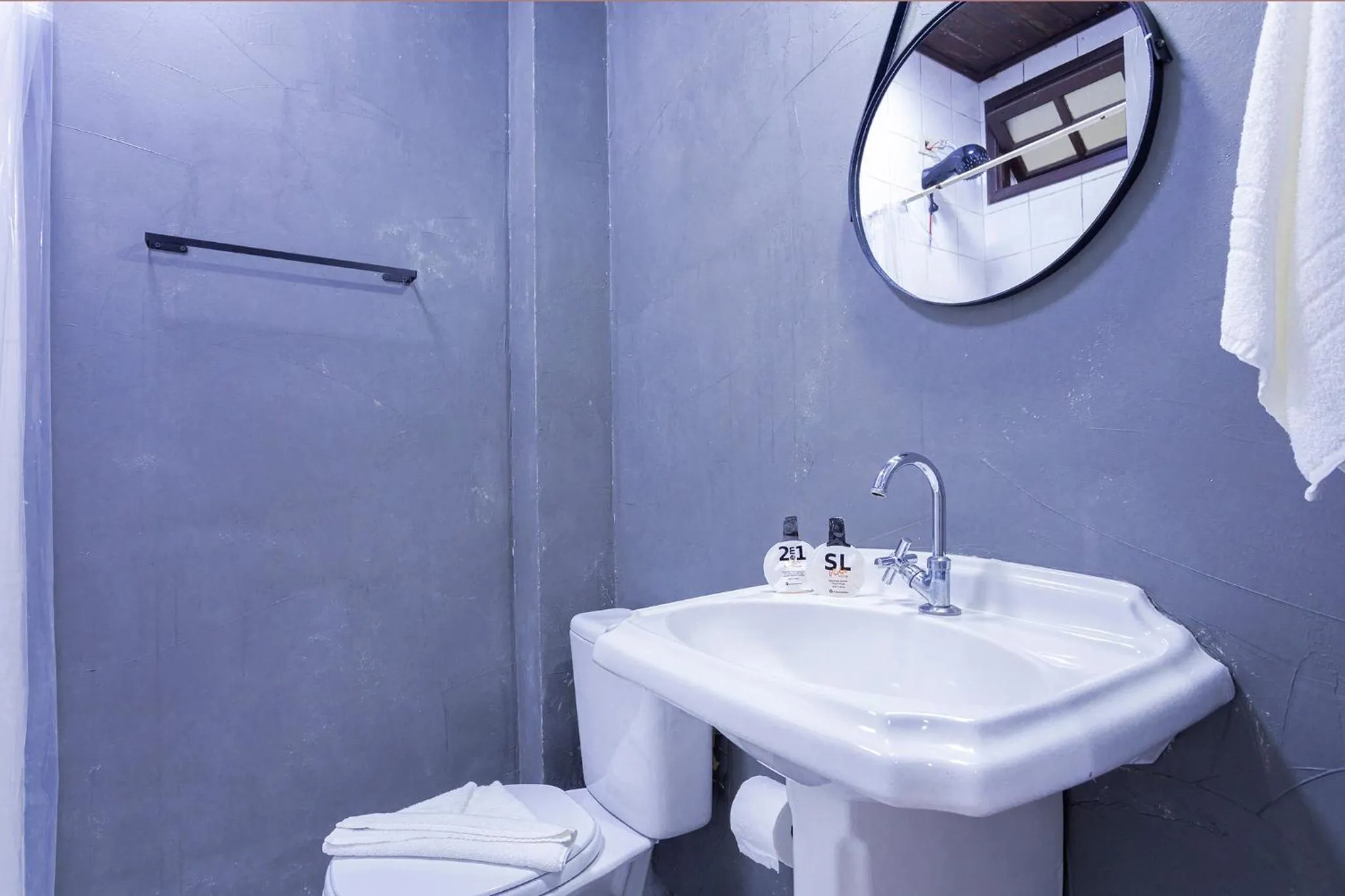 Bathroom in Pousada Aysú Maresias