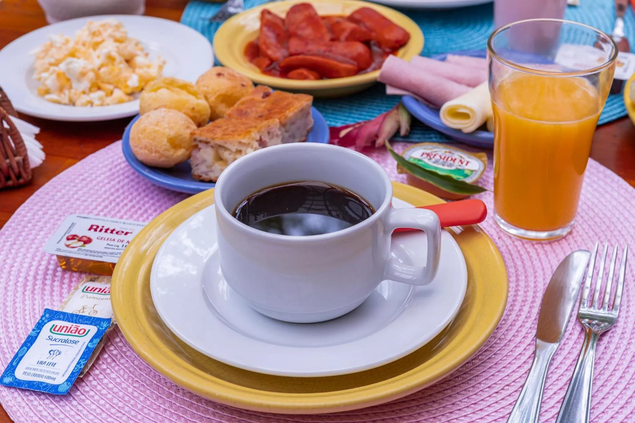 Breakfast in Pousada Aysú Maresias