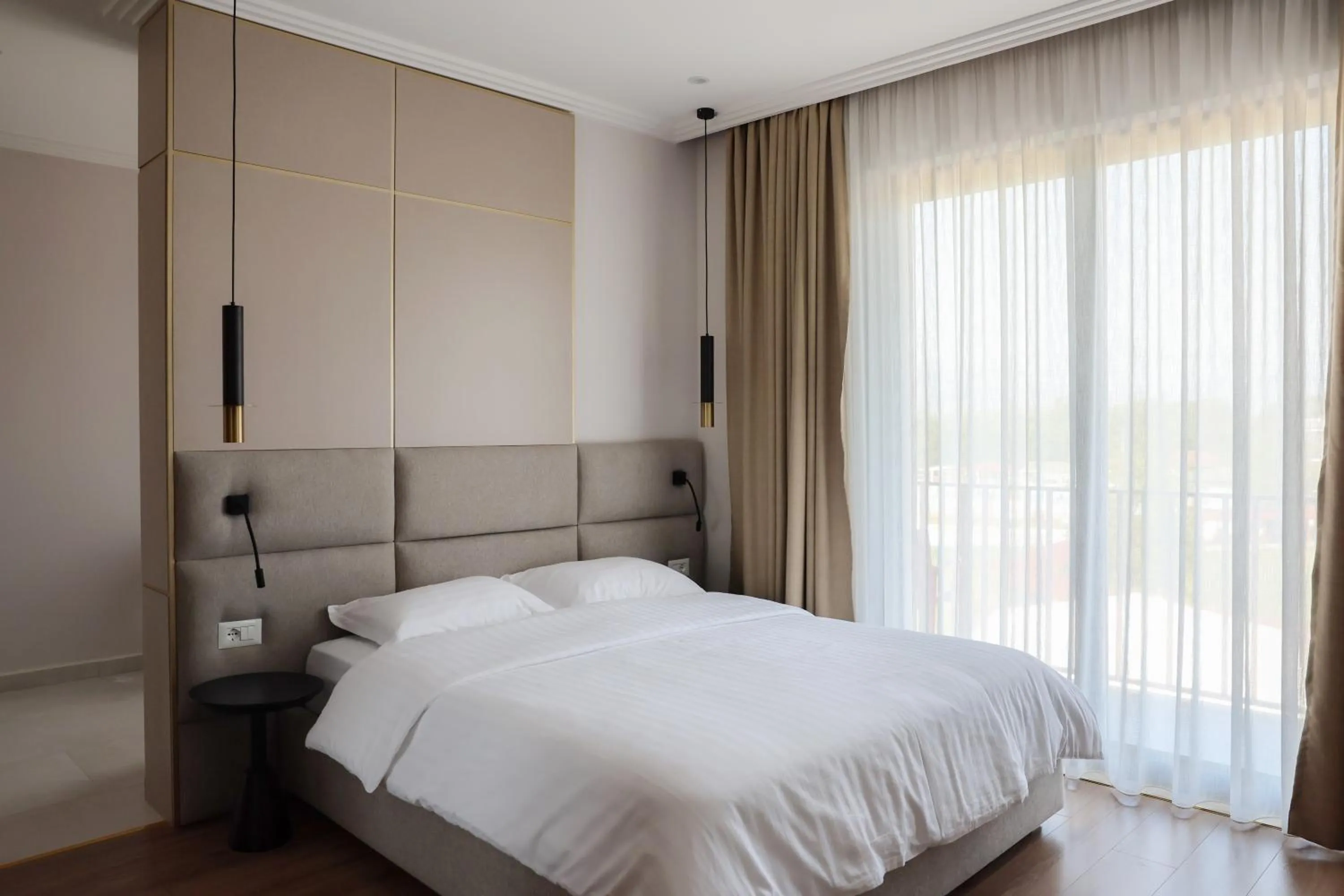 Bed in Gardenland Resort