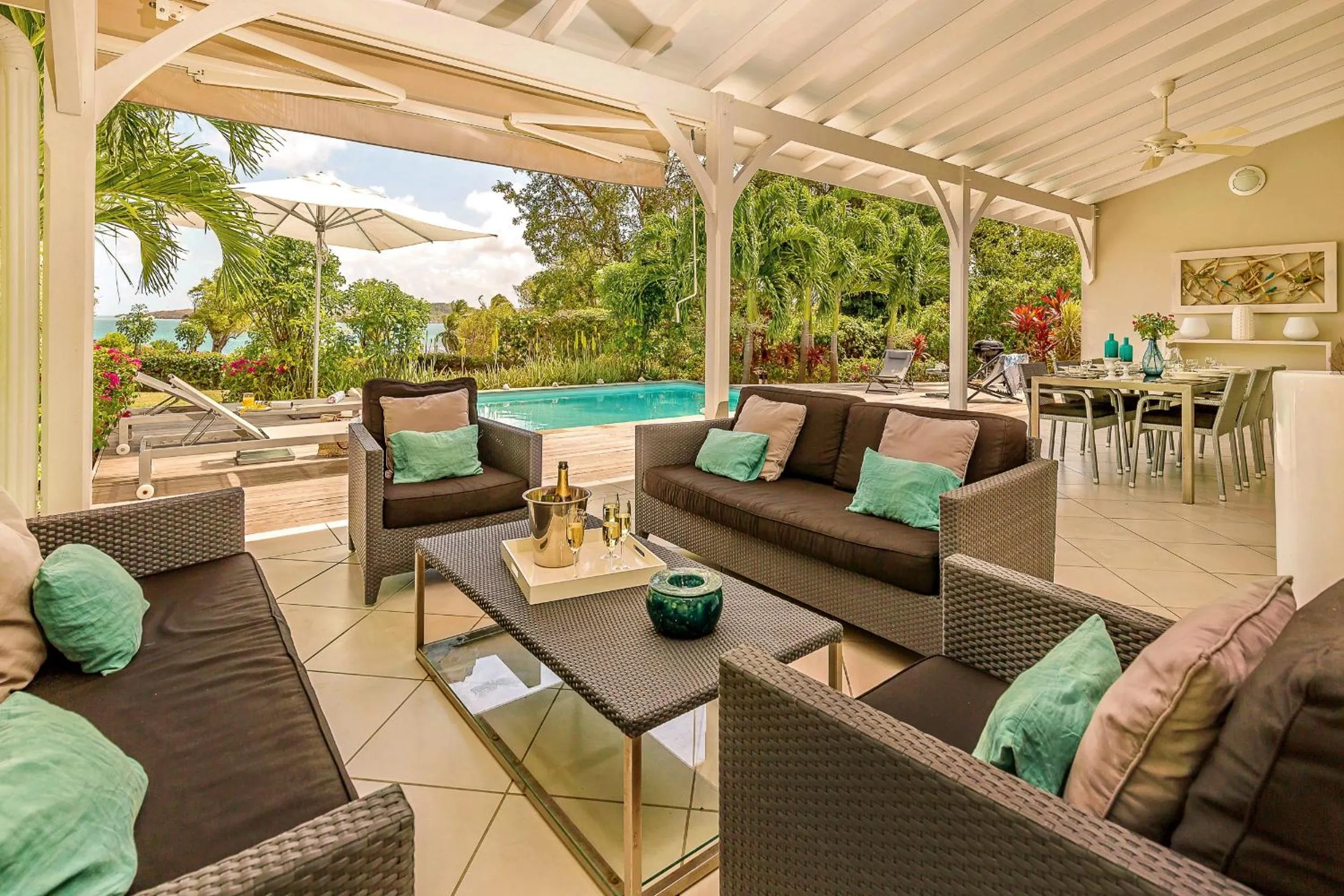 Patio in Villas Palm