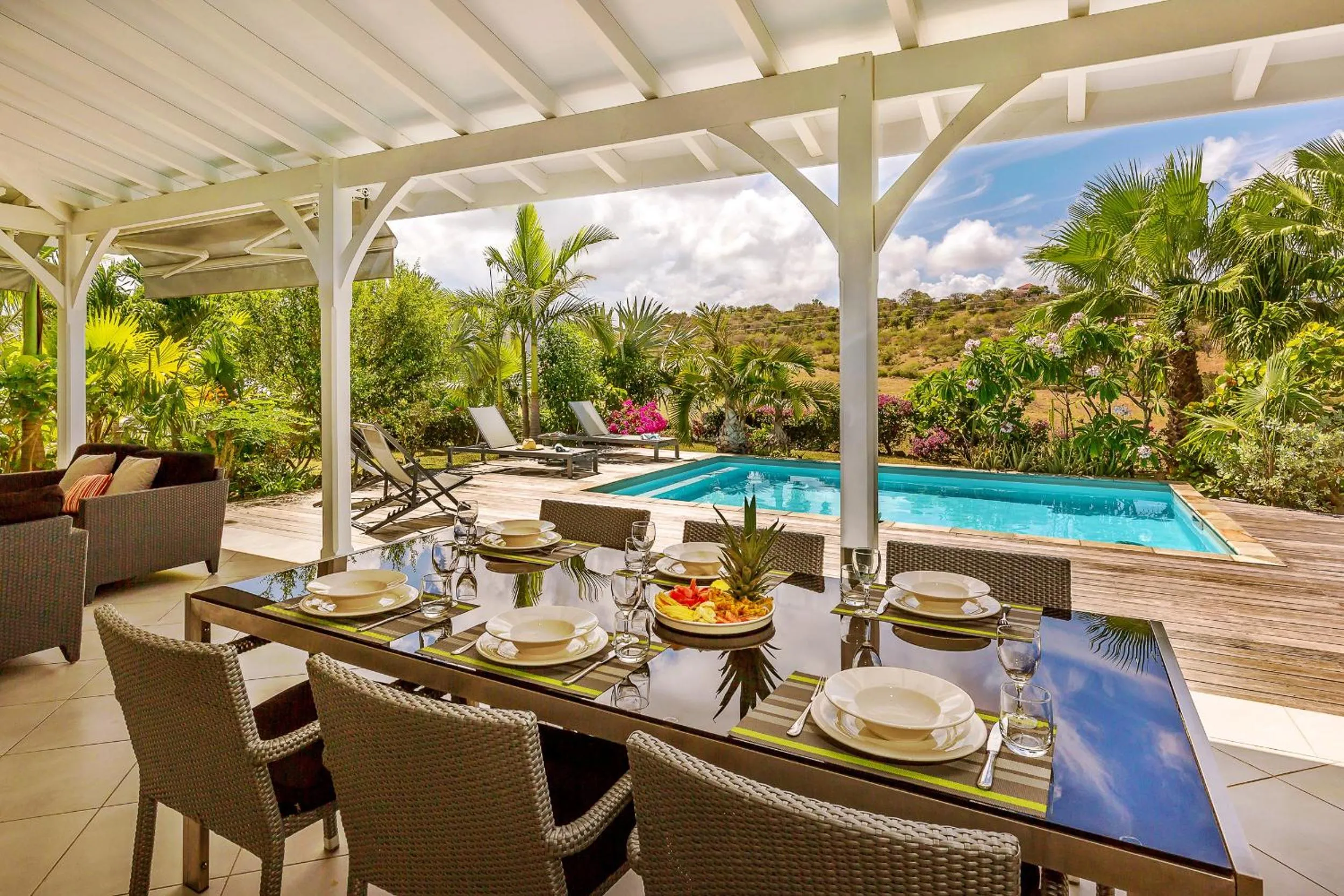 Patio in Villas Palm