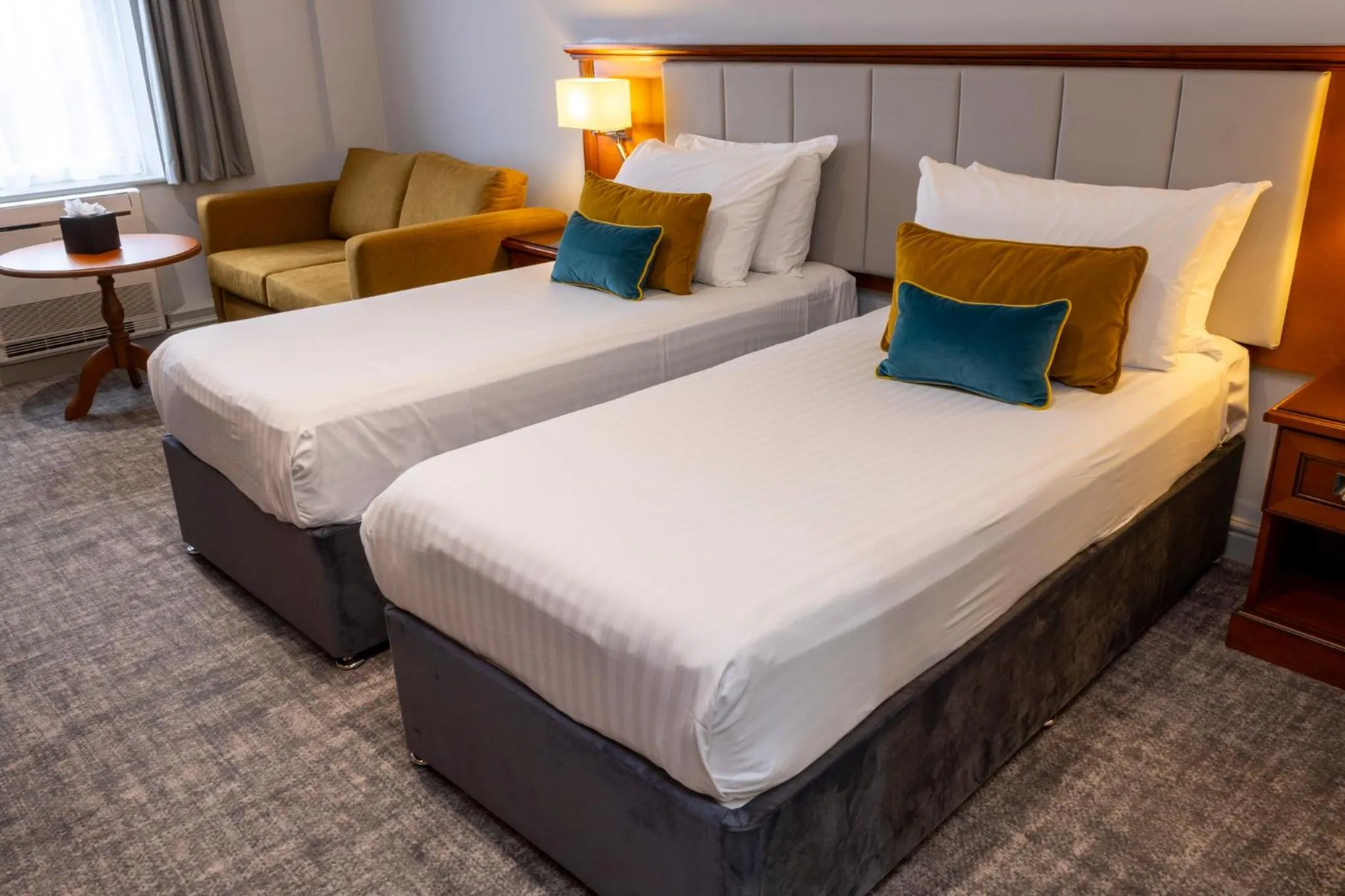 Photo of the whole room, Bed in Crowne Plaza East Midlands Airport by IHG