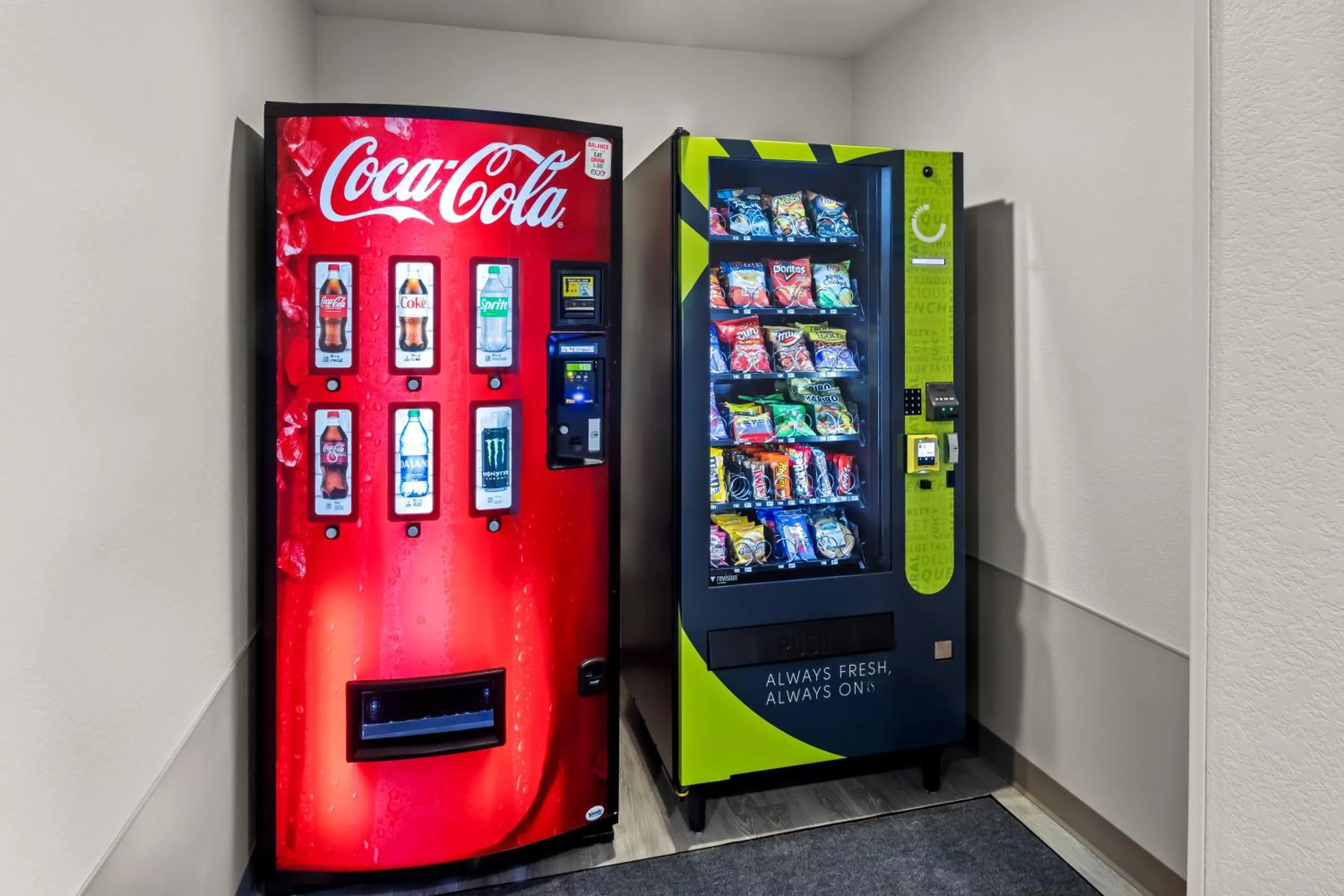 vending machine in WoodSpring Suites Beaverton - Portland West