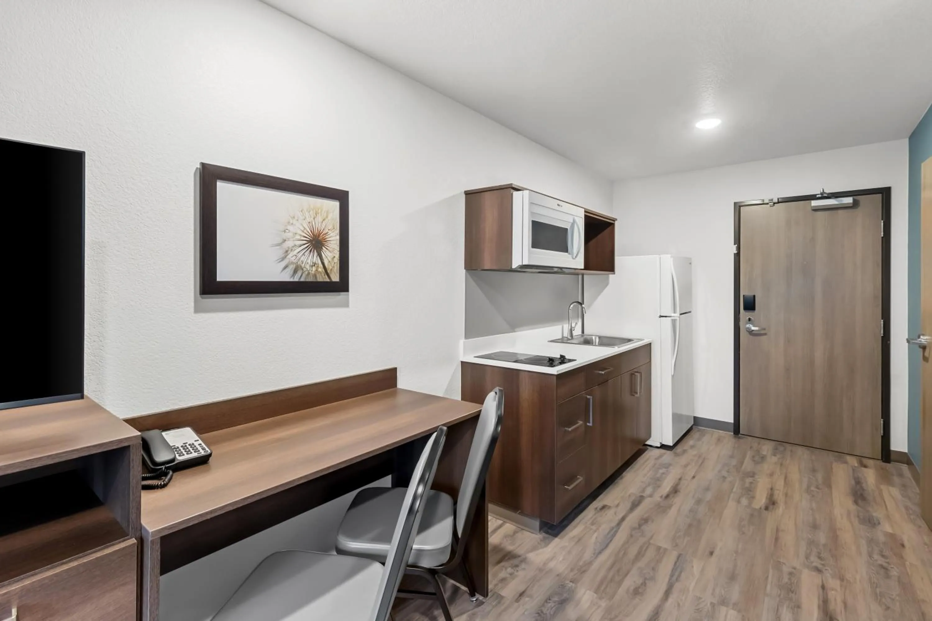kitchen in WoodSpring Suites Beaverton - Portland West