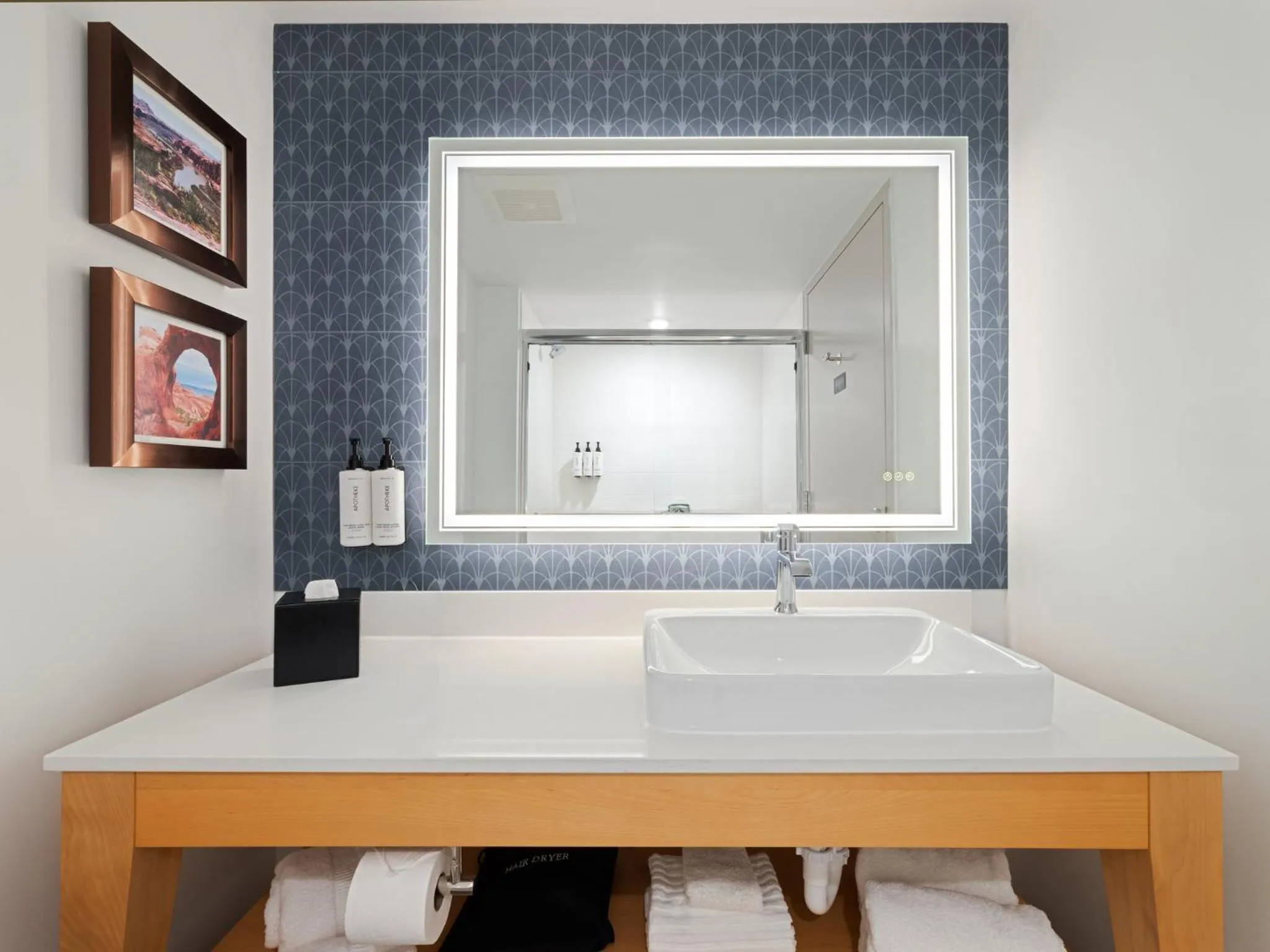 Bathroom in voco Moab by IHG