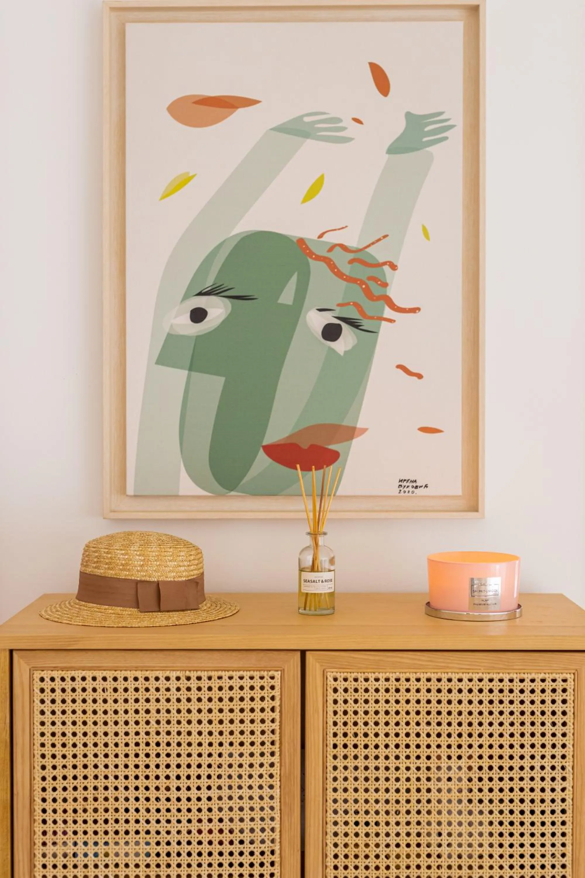 Decorative detail in Luxe Azure Residence