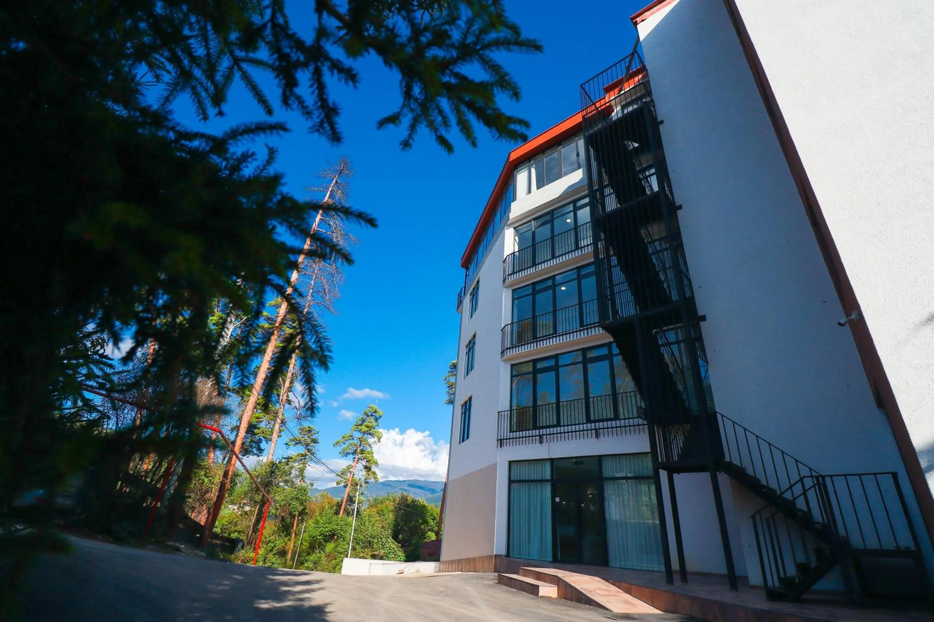 Property building in Emerald Borjomi Hotel