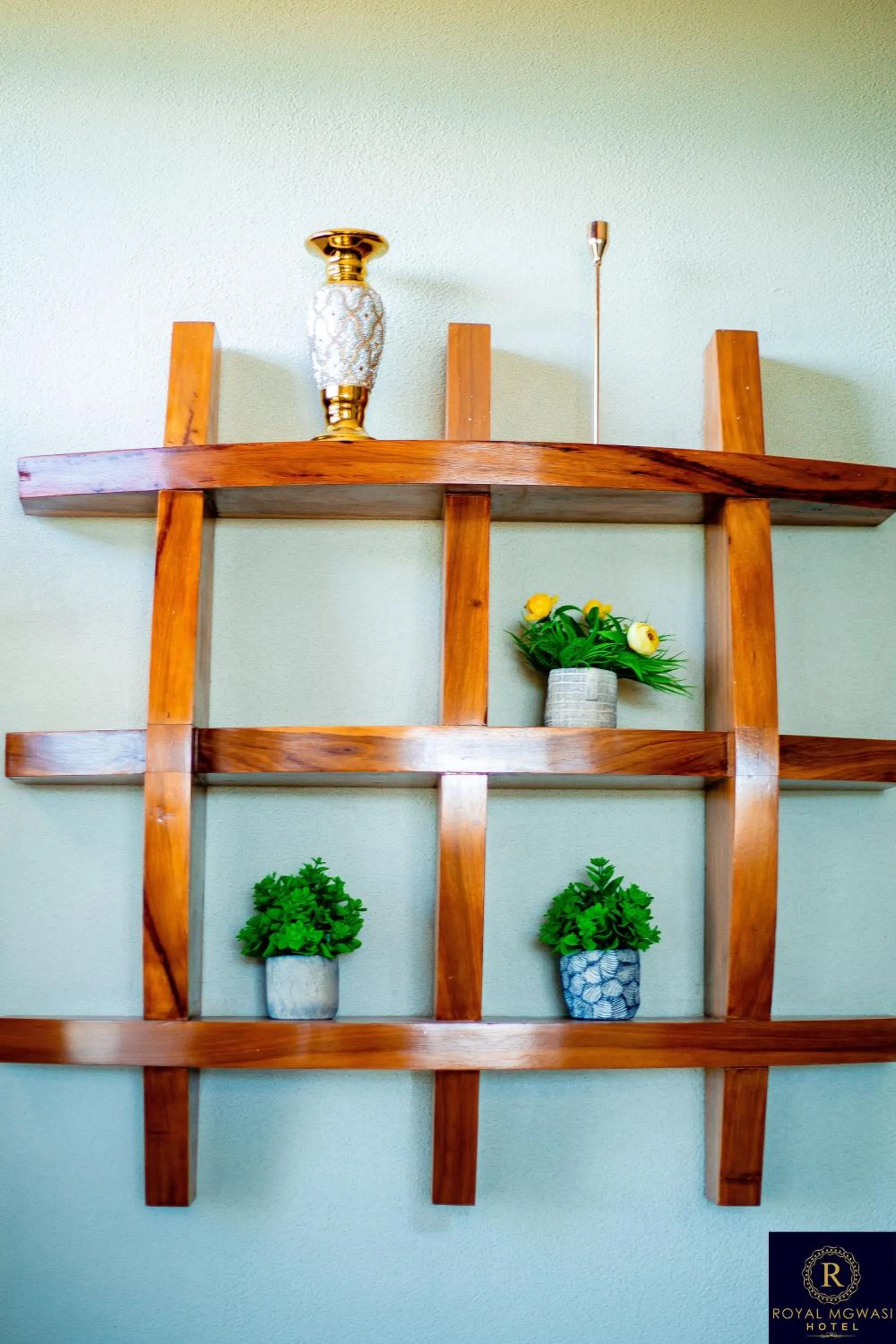 Decorative detail in Royal Mgwasi Hotel