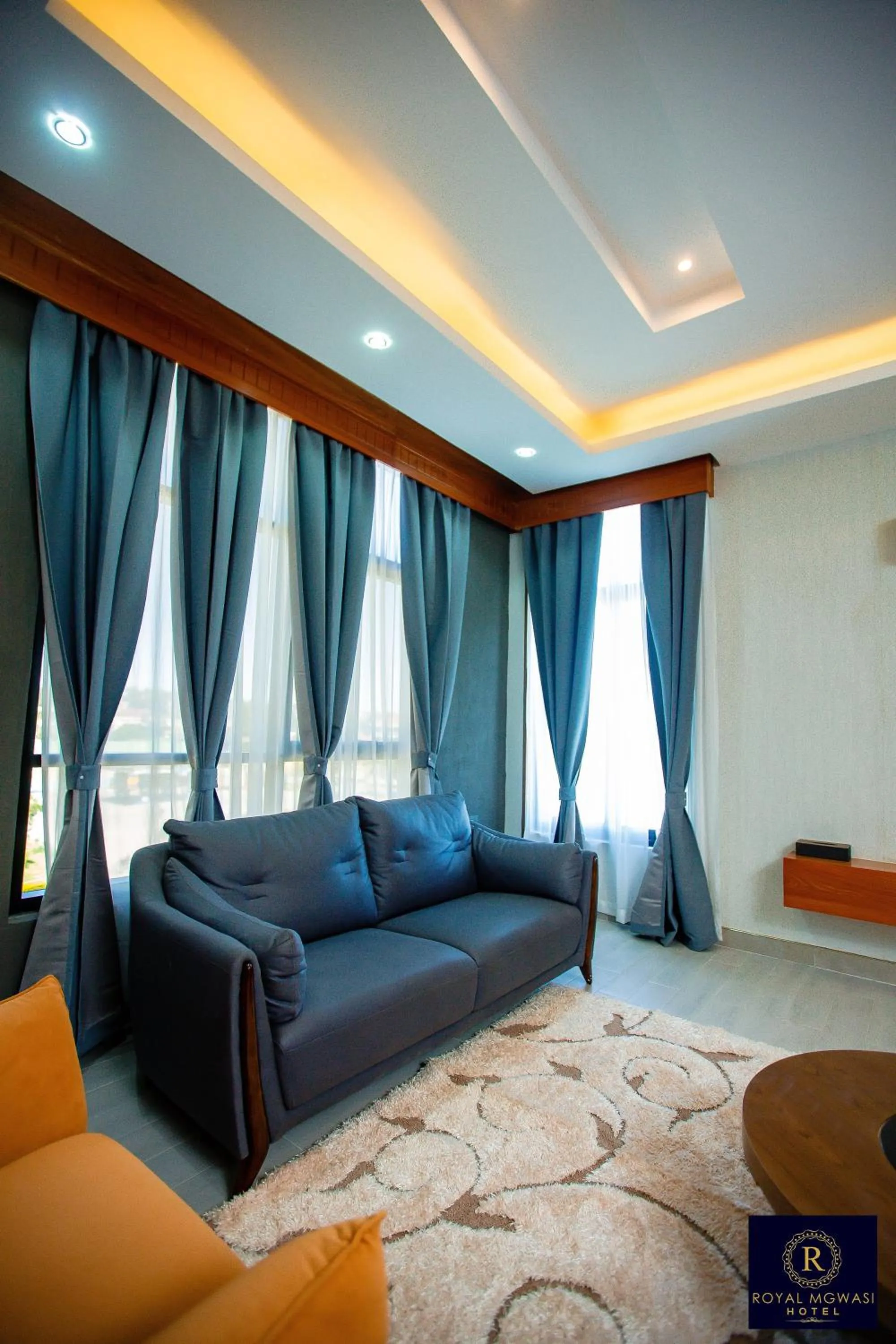 Living room in Royal Mgwasi Hotel